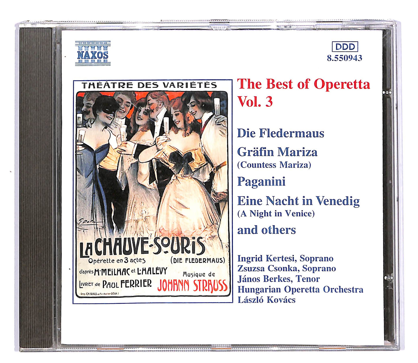 EBOND Ingrid Kertesi Csonka Berkes - The Best of Operetta Vol.3 CD CD058116