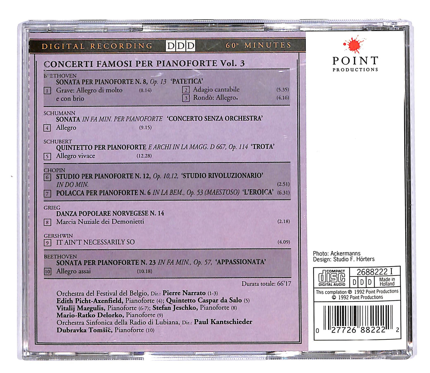 EBOND Various - Concerti Famosi Per Pianoforte Vol. 3 CD CD058117