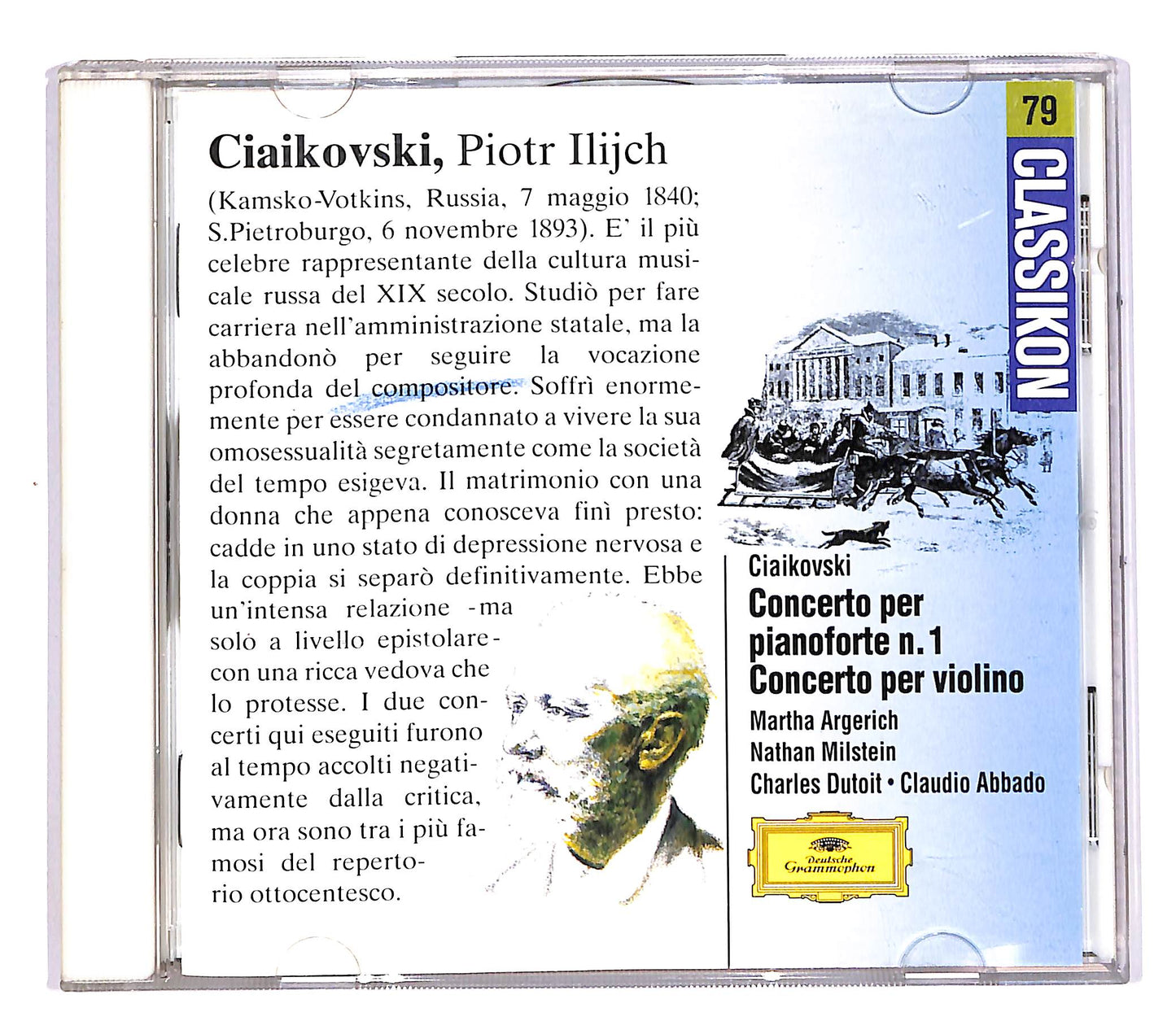 EBOND Tchaikovsky - Klavierkonzert Nr. 1 Violinkonzert CD CD058207