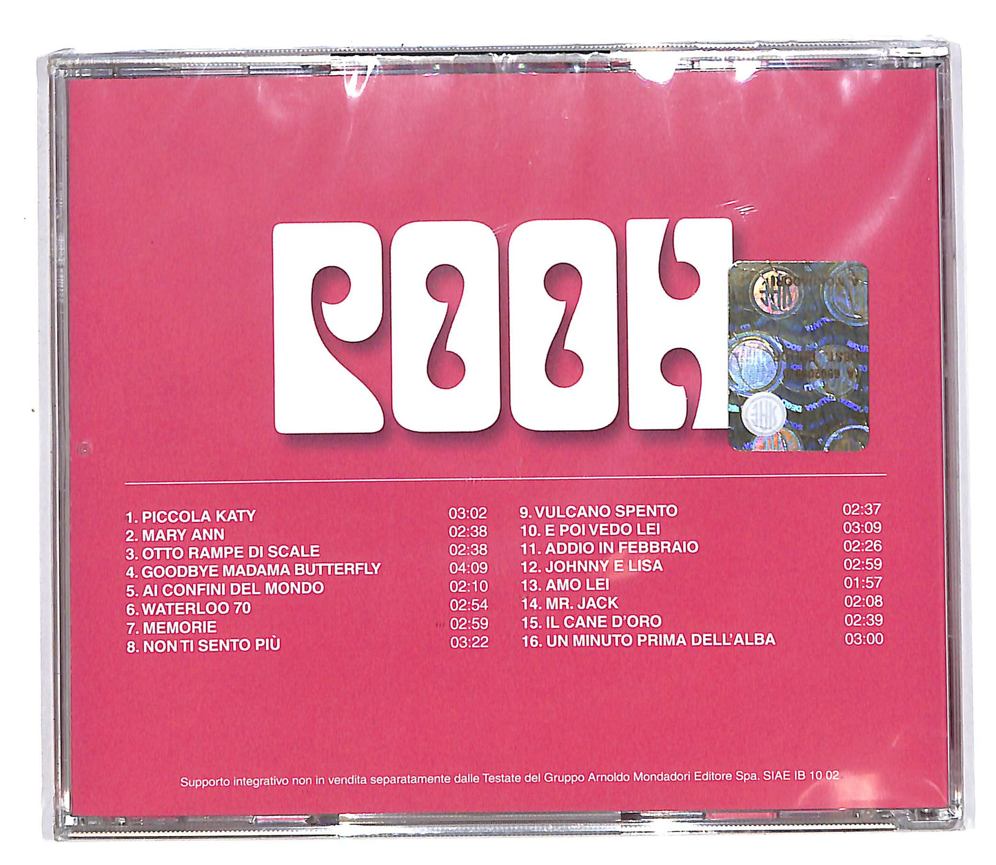 EBOND Pooh - Pooh EDITORIALE CD CD058408