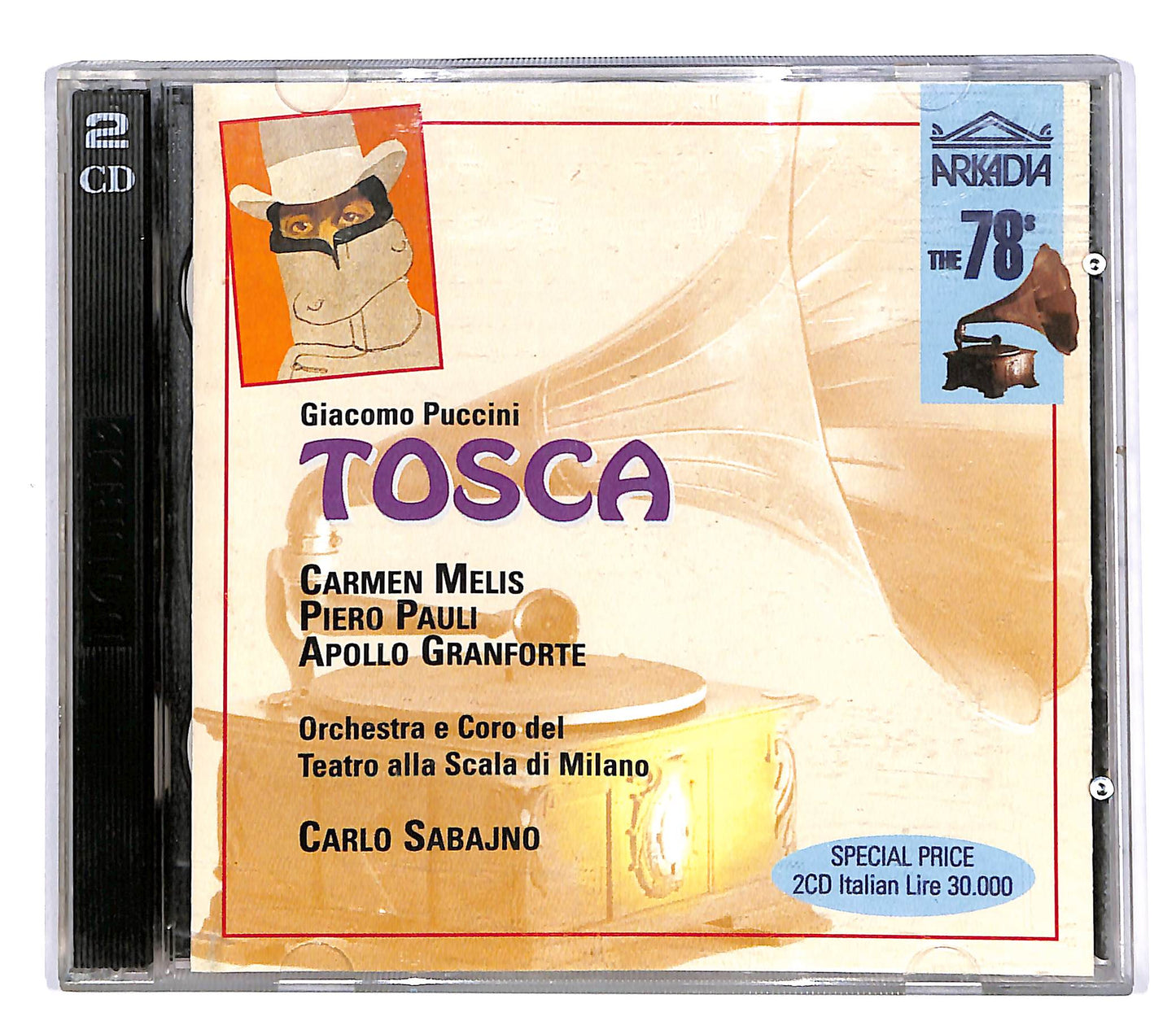 EBOND Giacomo Puccini - Tosca teatro alla scala C Sabajno CD CD058531
