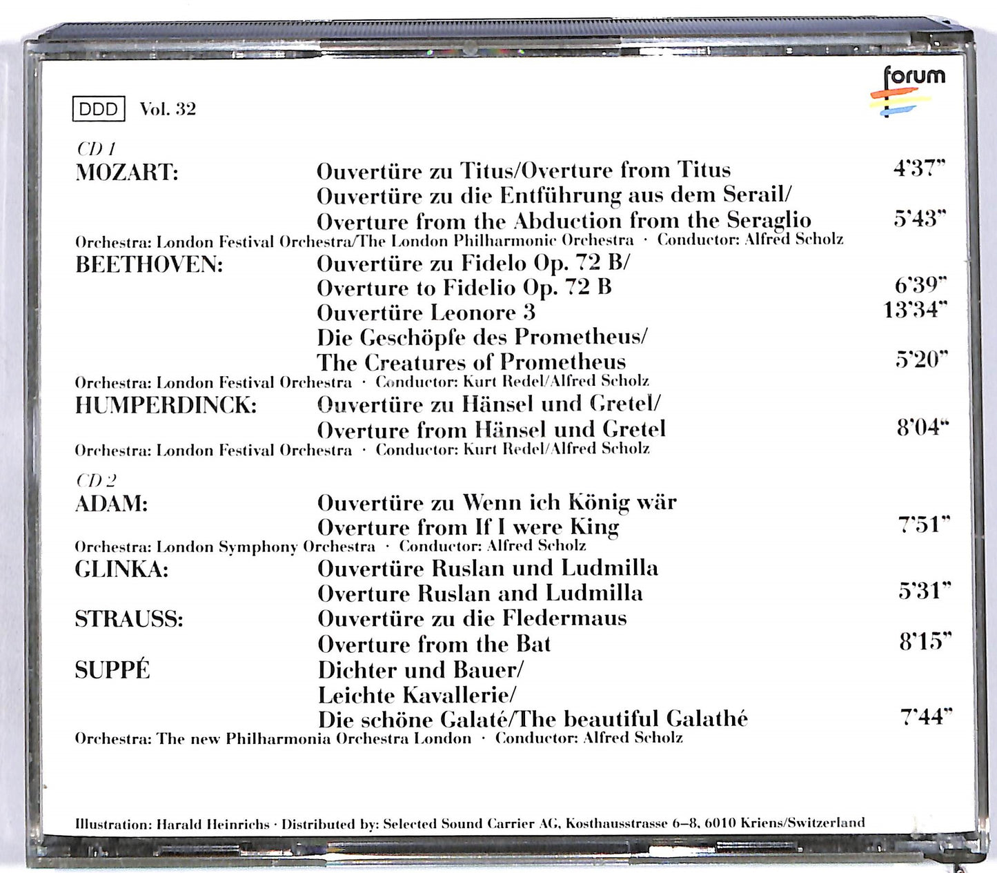 EBOND Beruhmte Ouverturen - Famous Overtures CD CD058535