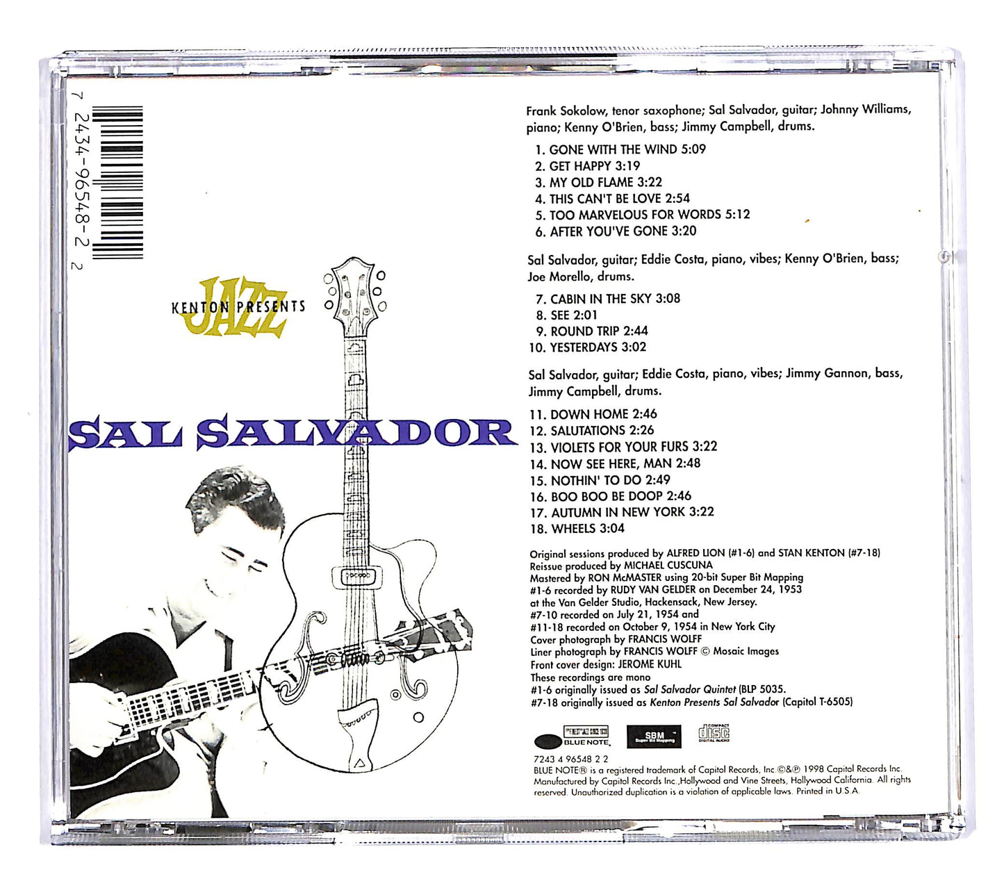EBOND Sal Salvador - Quintet Quartet CD CD058537