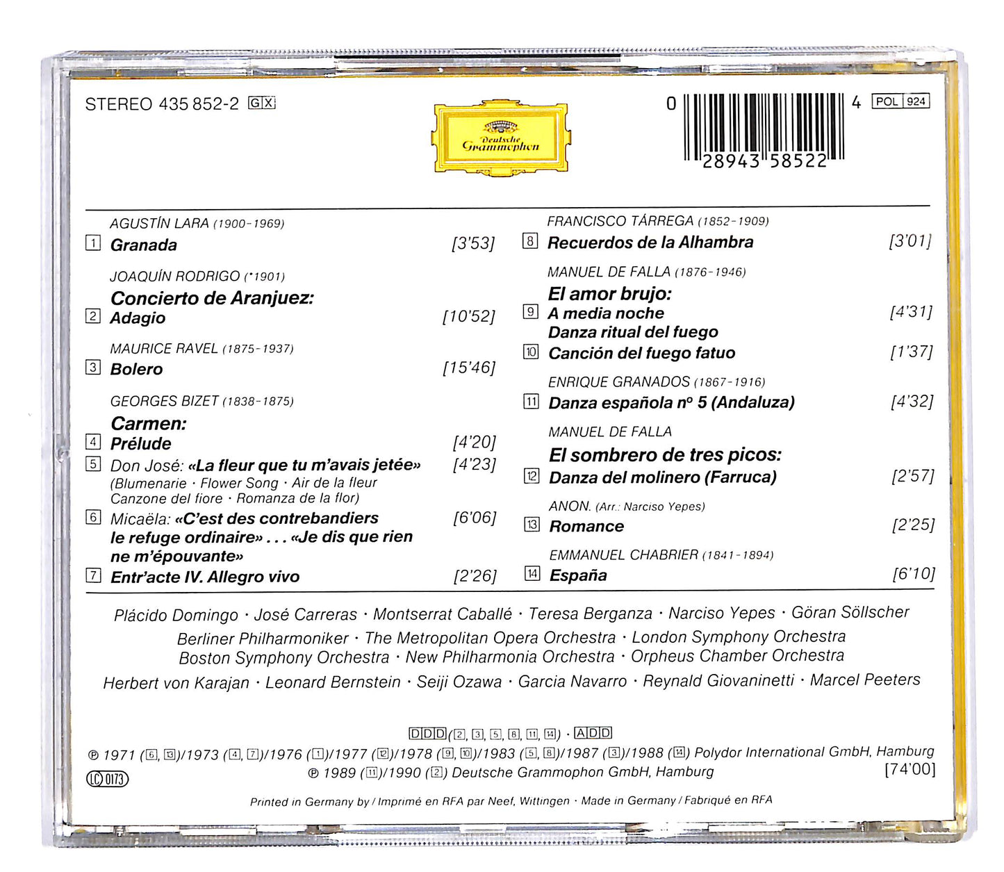 EBOND Various - Espana CD CD058542