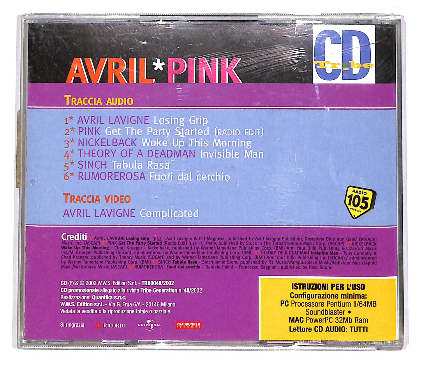 EBOND Various - Avril - Pink EDITORIALE CD CD058606