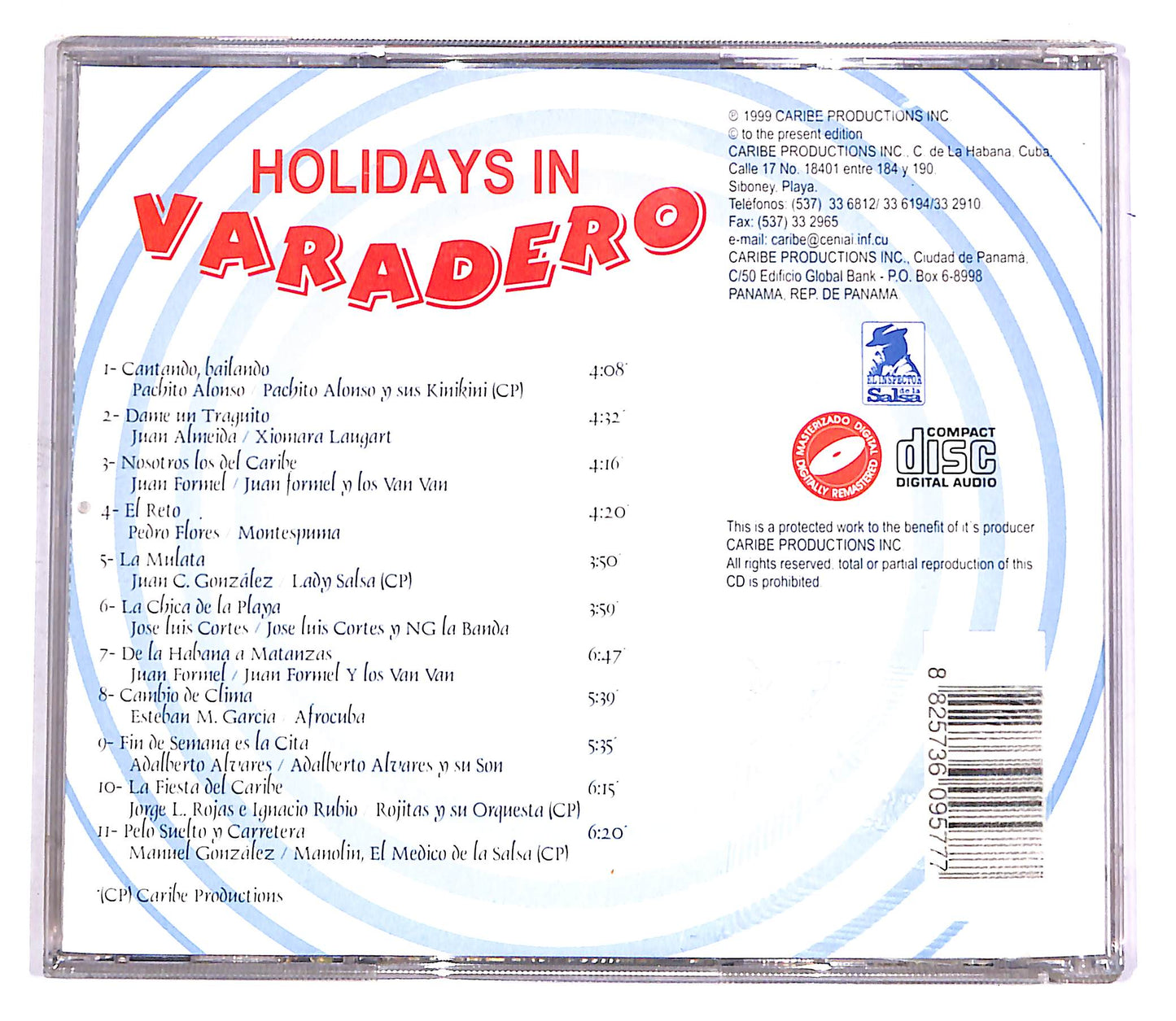 EBOND Various - Holidays In Varadero CD CD058634