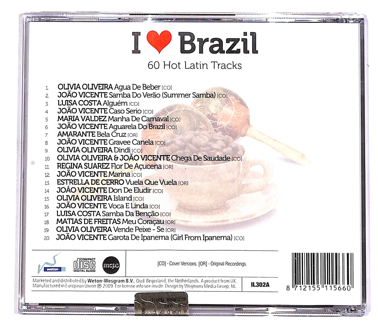 EBOND Various - I Love Brasil - Vol.1 CD CD058637