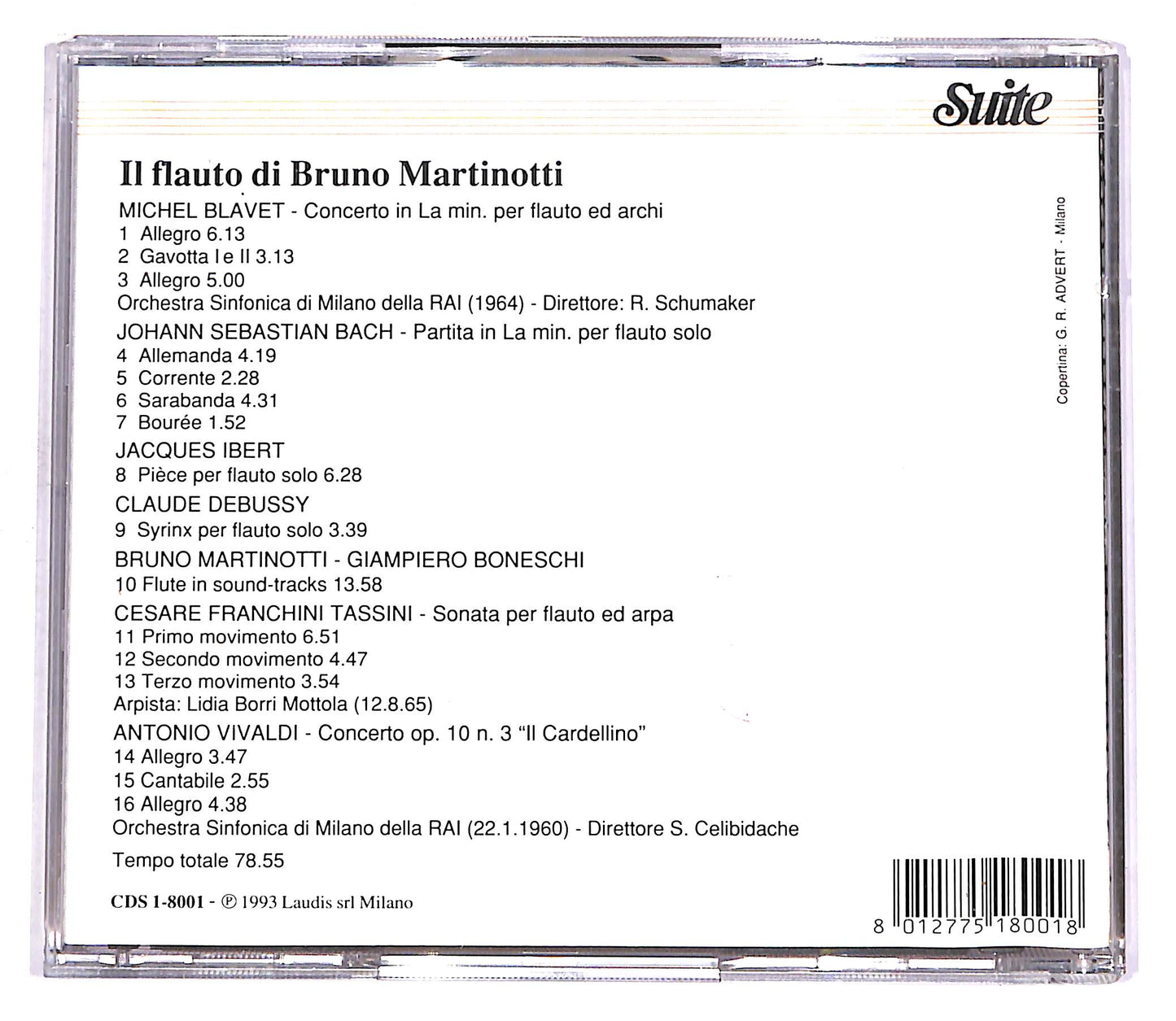 EBOND Bruno Martinotti - Il Flauto Di Bruno Martinotti CD CD058652