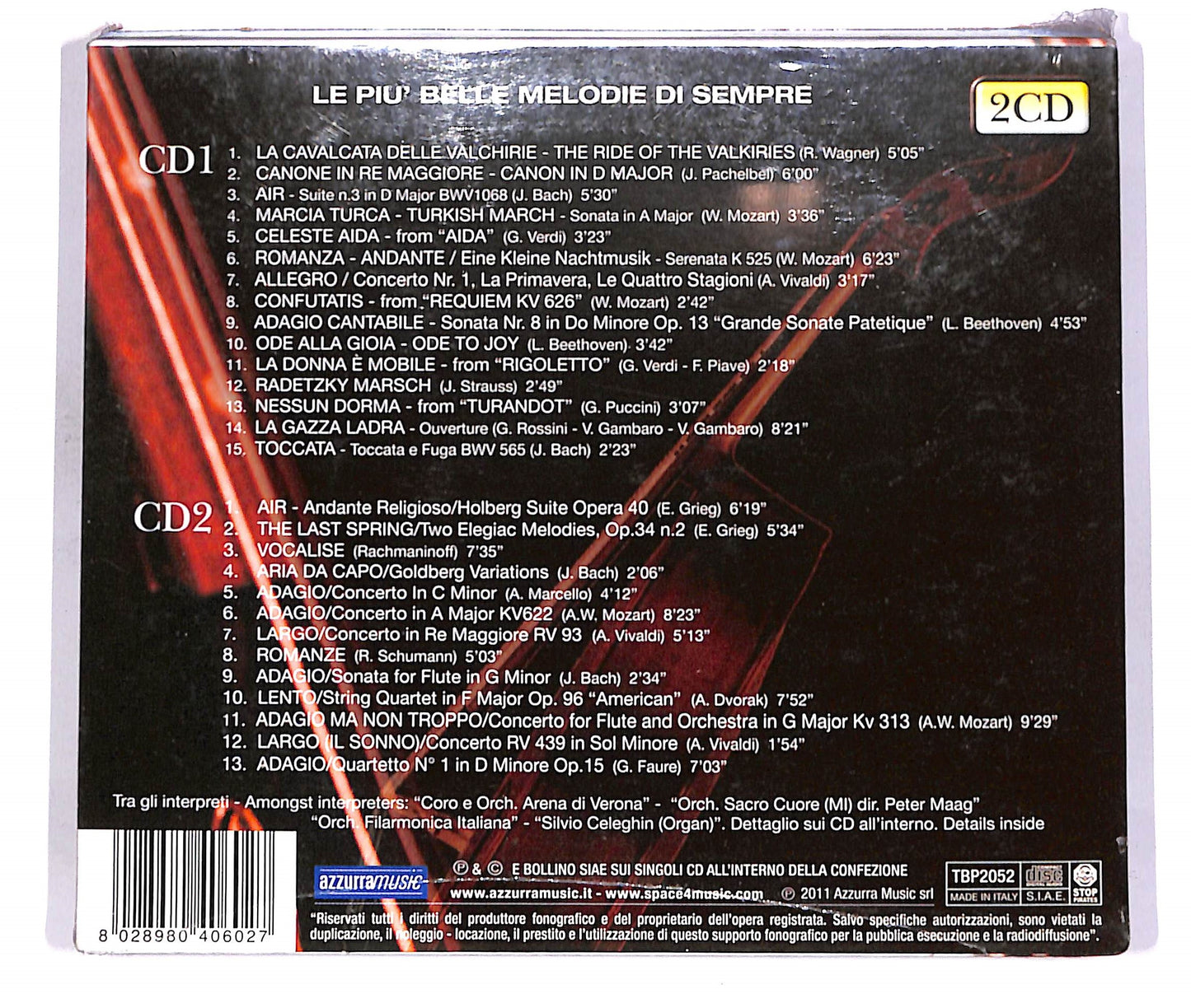 EBOND Various - Le Piu Belle Melodie Di Sempre (2 dischi) CD CD058701