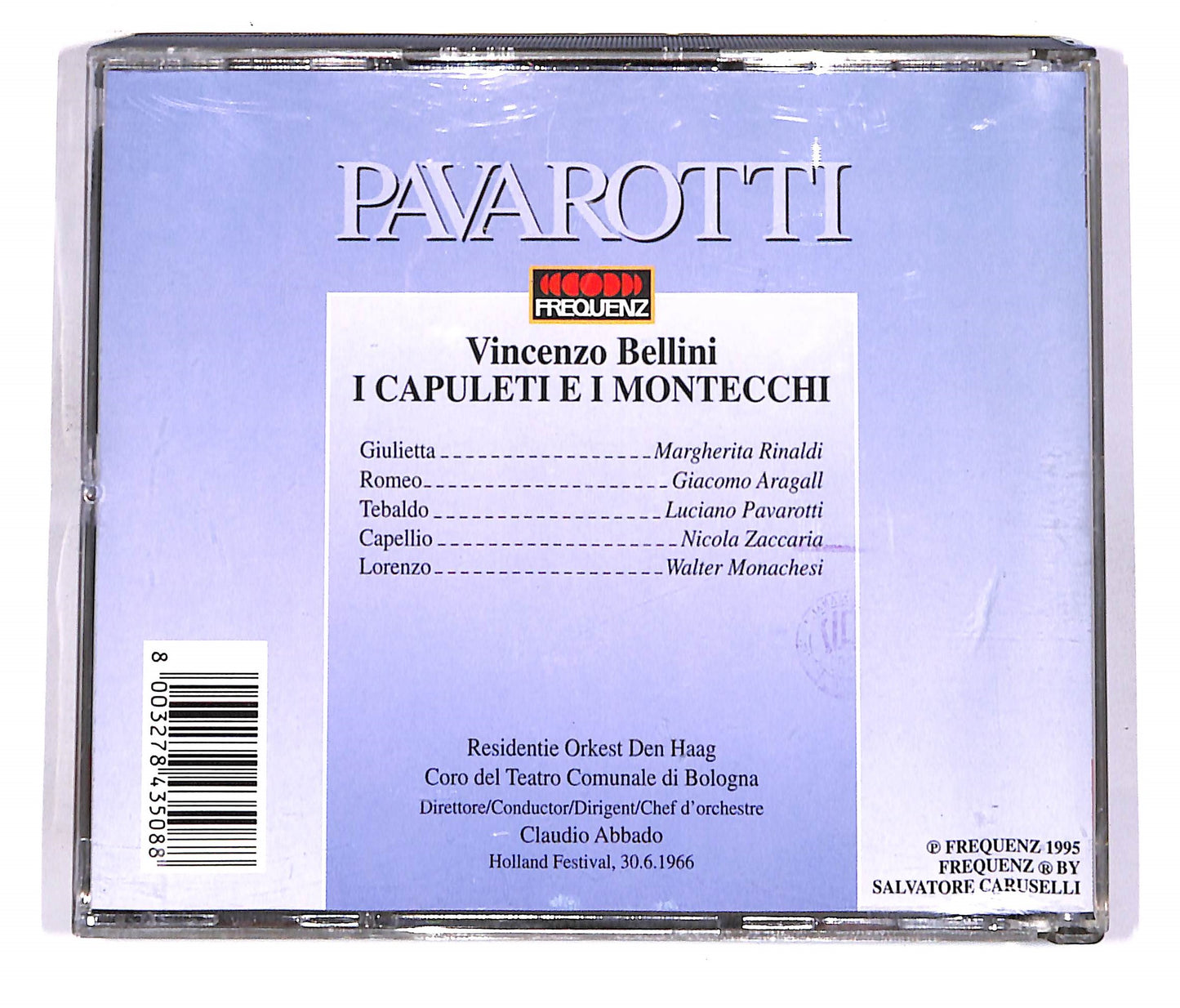 EBOND Vincenzo Bellini - I Capuleti E I Montecchi (2 dischi) CD CD058705