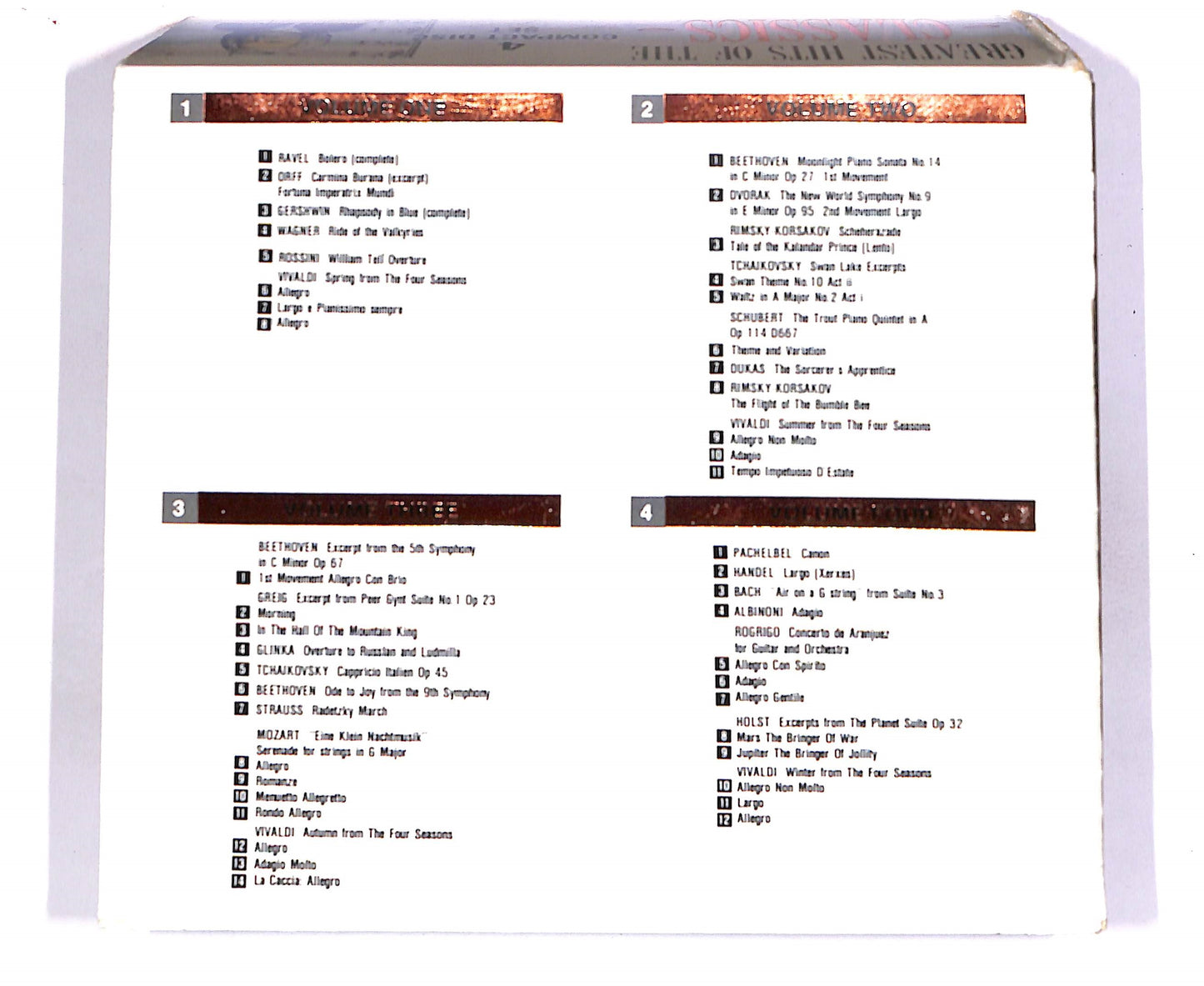 EBOND The Greatest Hits Of The Classics (4 dischi) CD CD058709