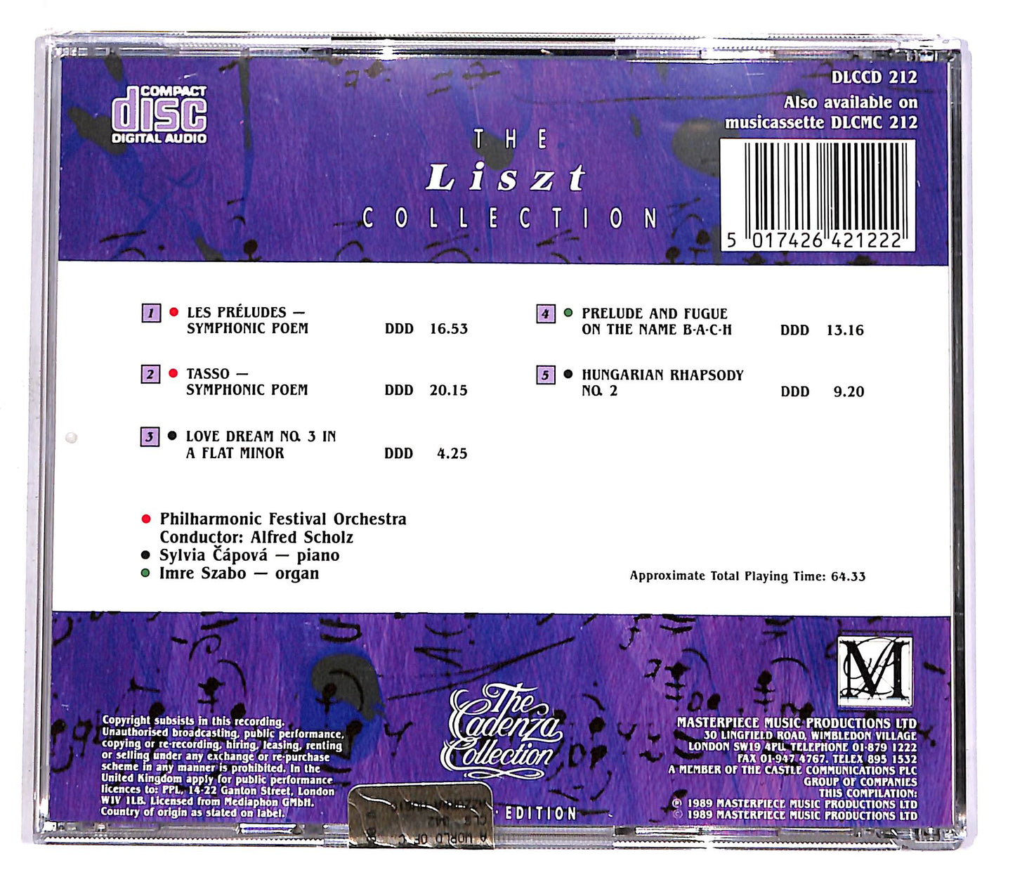 EBOND Liszt - The Collection Vol.12 - Deluxe Edition CD CD058716