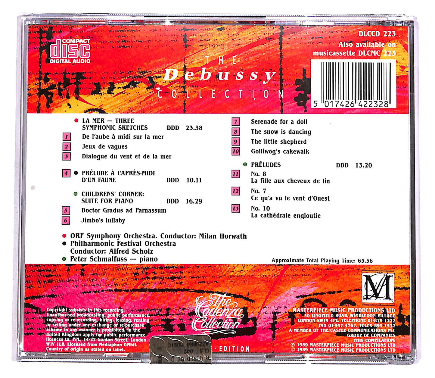 EBOND Debussy - The Collection Vol.23 - Deluxe Edition CD CD058717