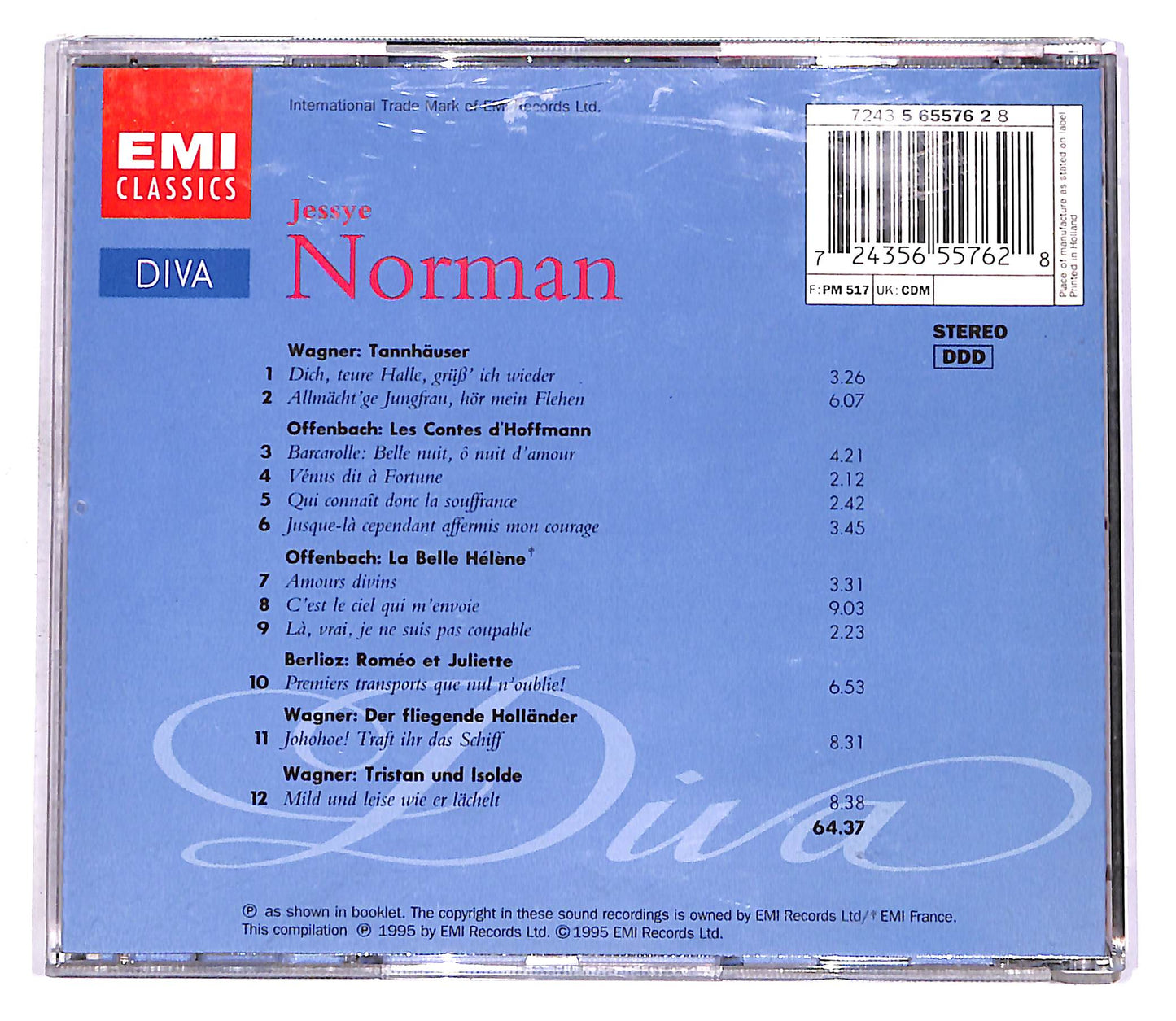 EBOND Diva - Jessye Norman CD CD058725