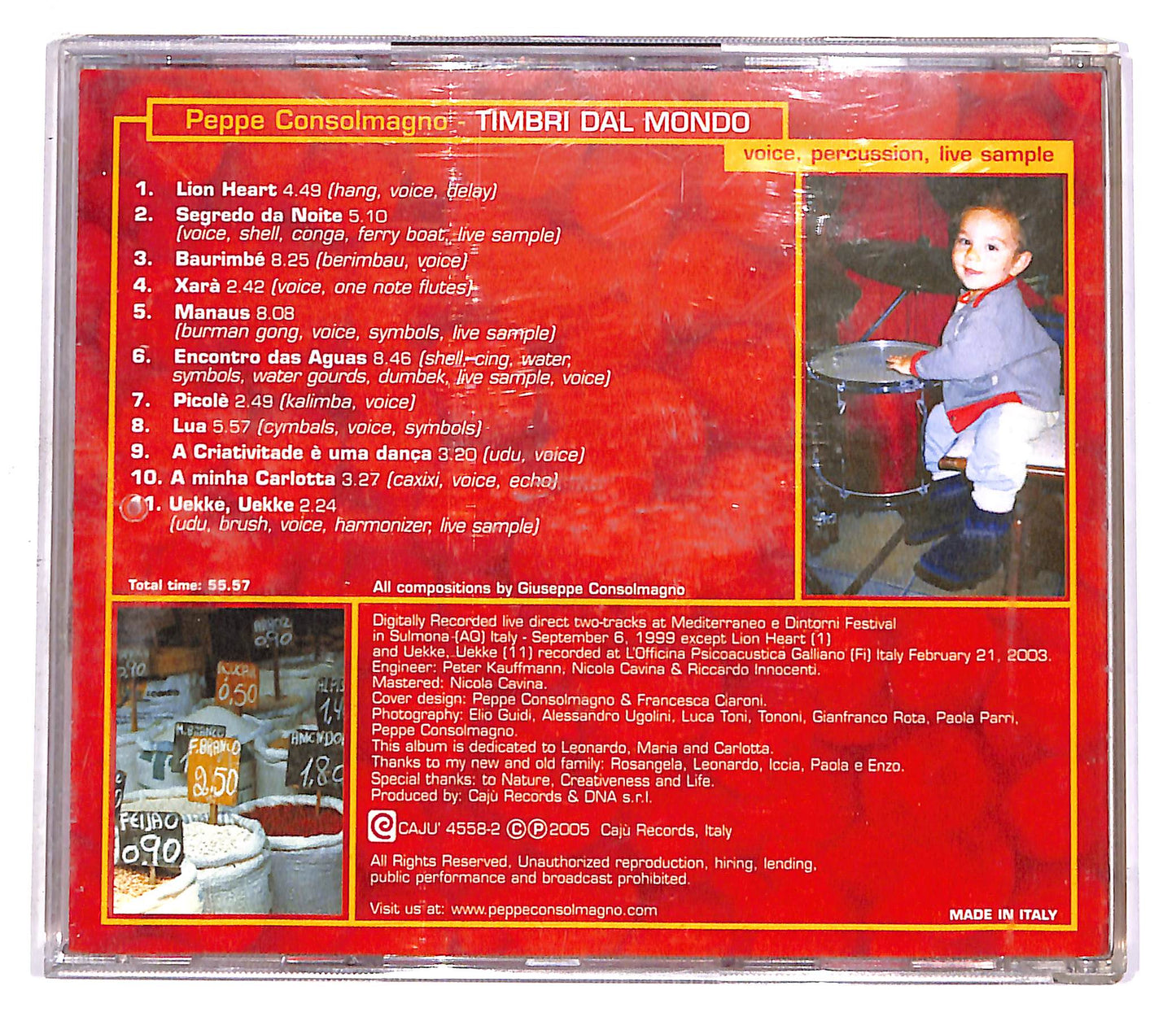 EBOND Peppe Consolmagno - Timbri Dal Mondo EDITORIALE CD CD058943