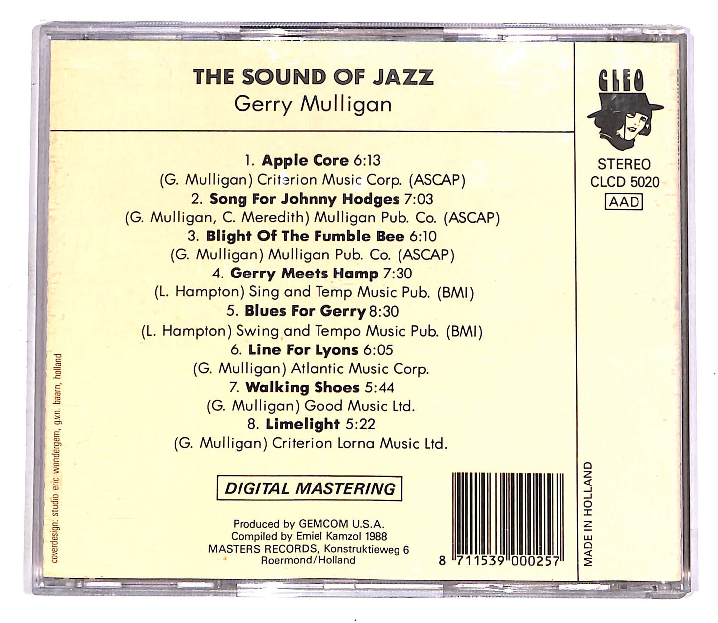 EBOND Gerry Mulligan - The Sound Of Jazz - Gerry Mulligan CD CD058944