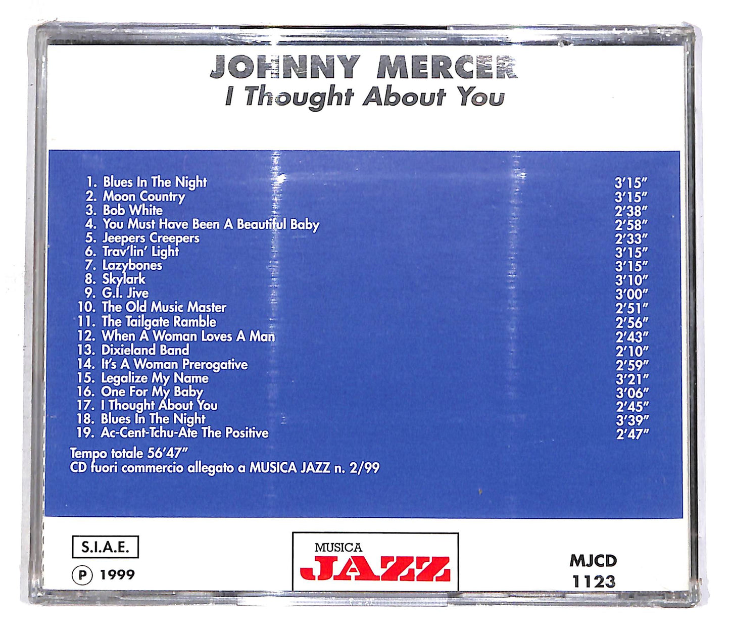 EBOND Johnny Mercer - I Thought About You CD CD059005