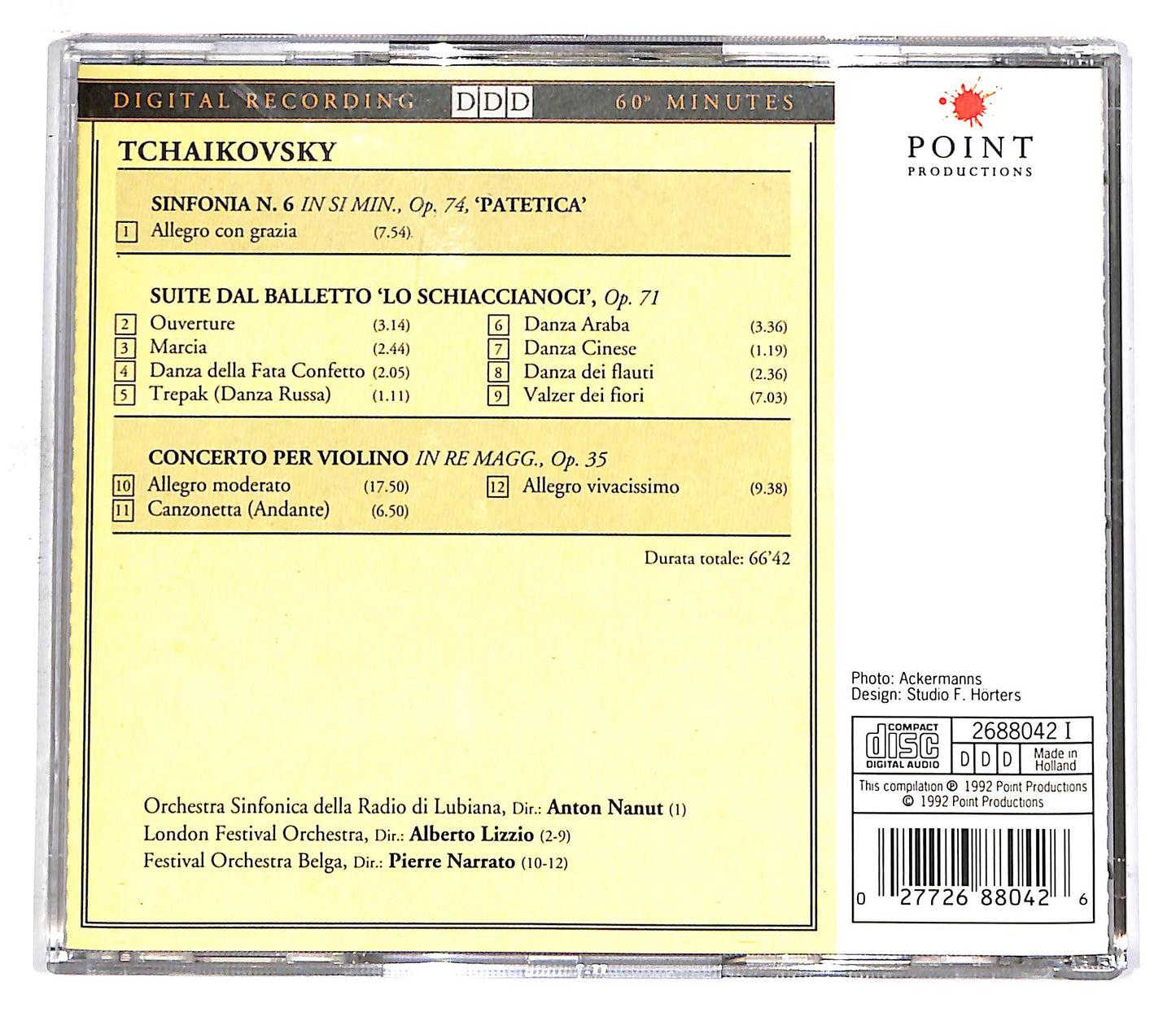 EBOND Tchaikovsky - Il Grande Tchaikovsky CD CD059013