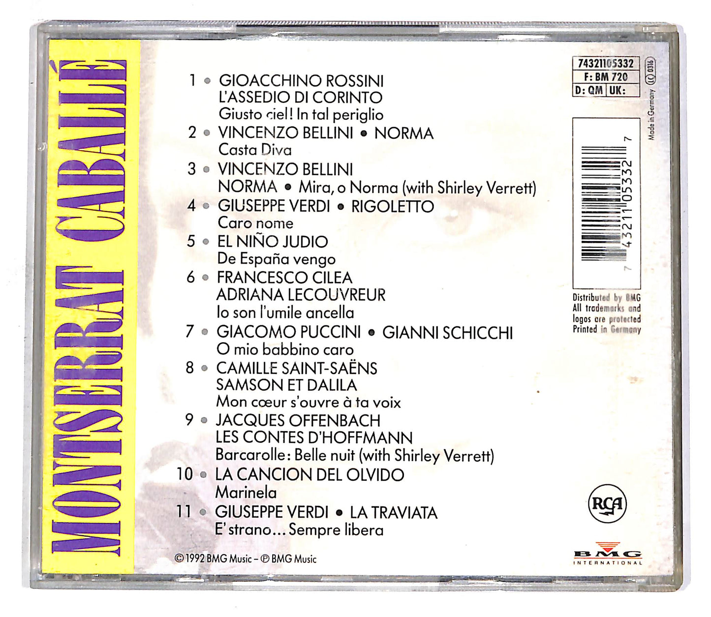 EBOND Montserrat Caballe - The Collection CD CD059016