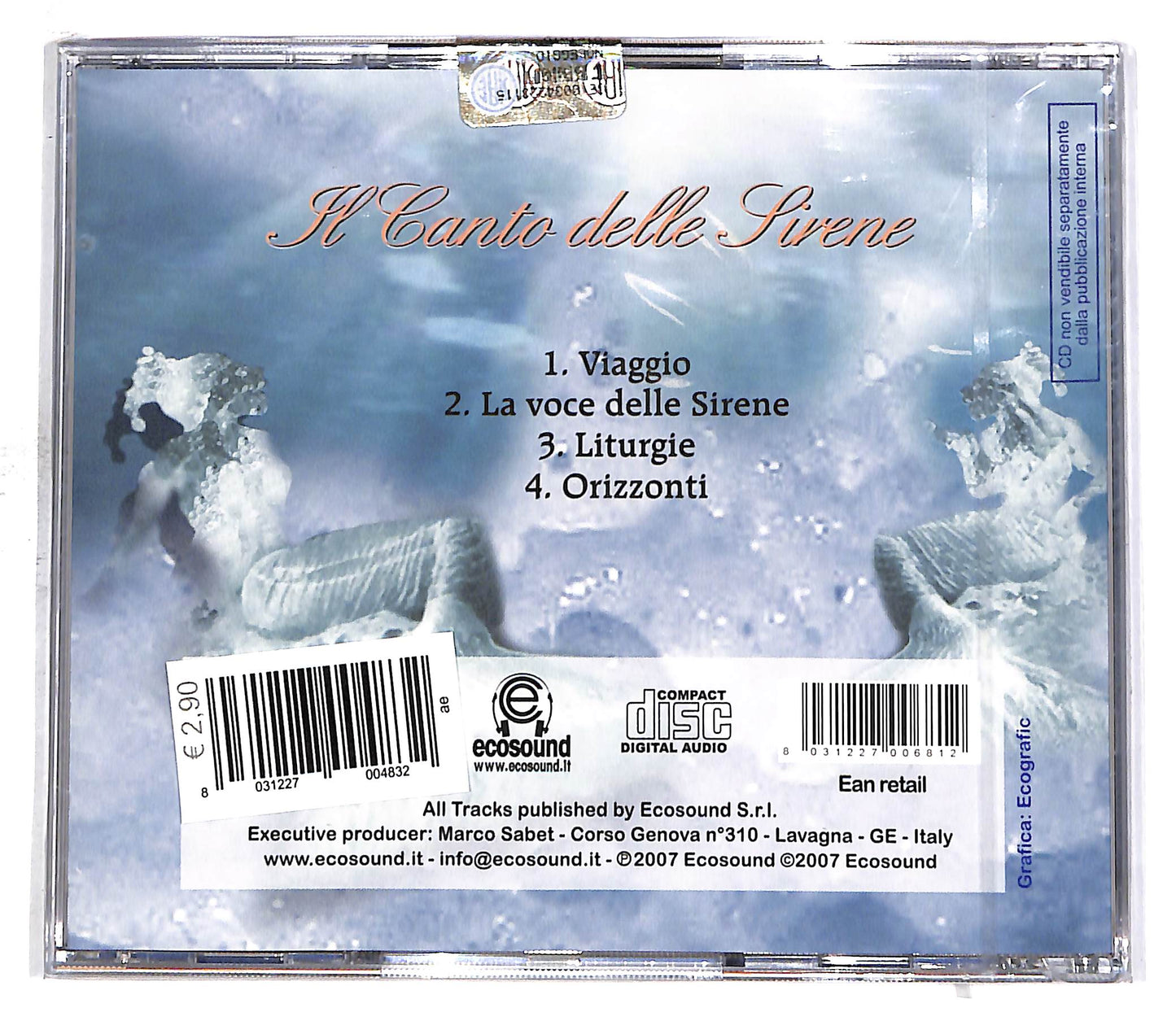 EBOND Various - Il Canto Delle Sirene CD CD059040