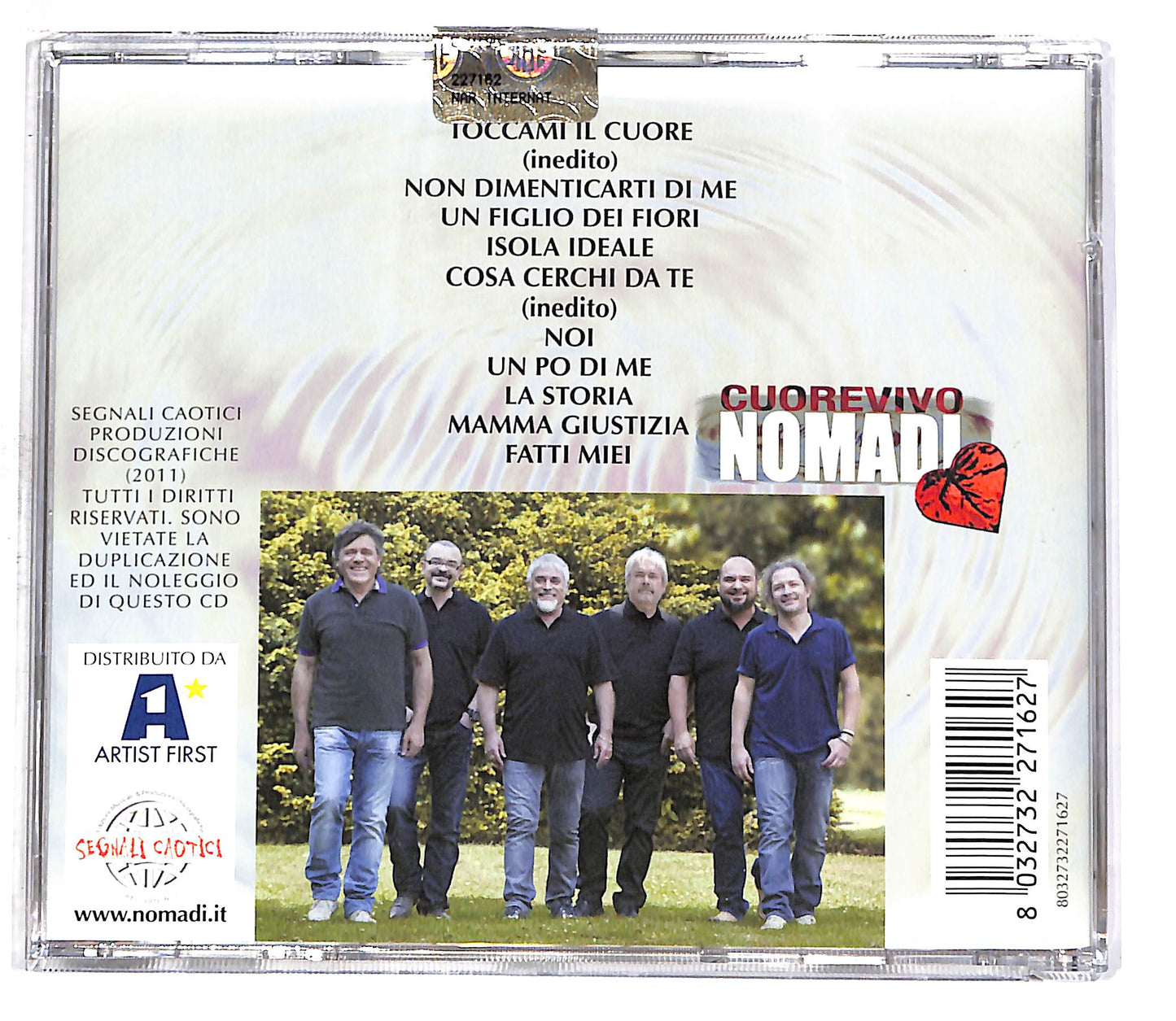 EBOND Nomadi - Cuorevivo CD CD059059