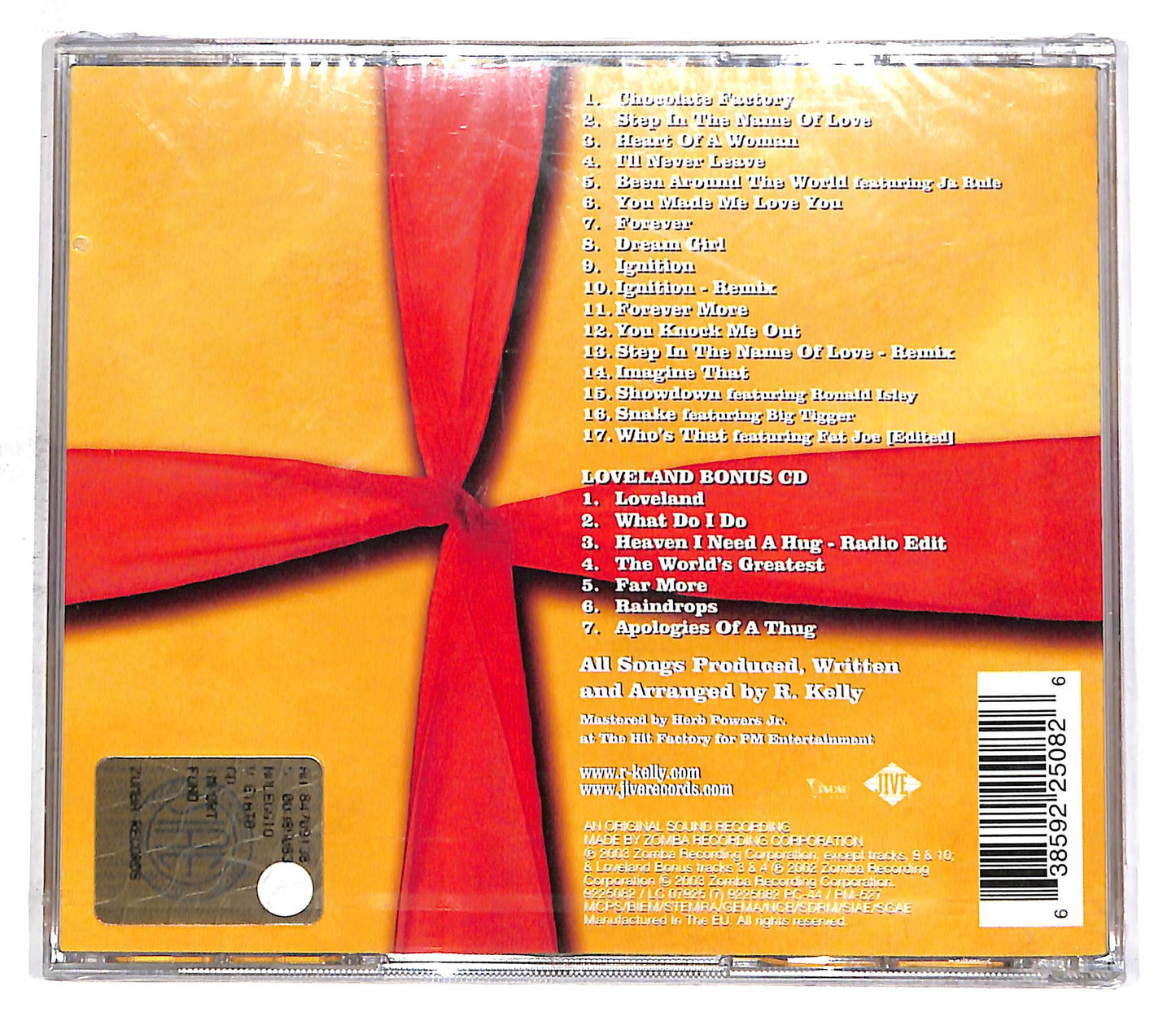 EBOND R. Kelly - Chocolate Factory (2 dischi) CD CD059107