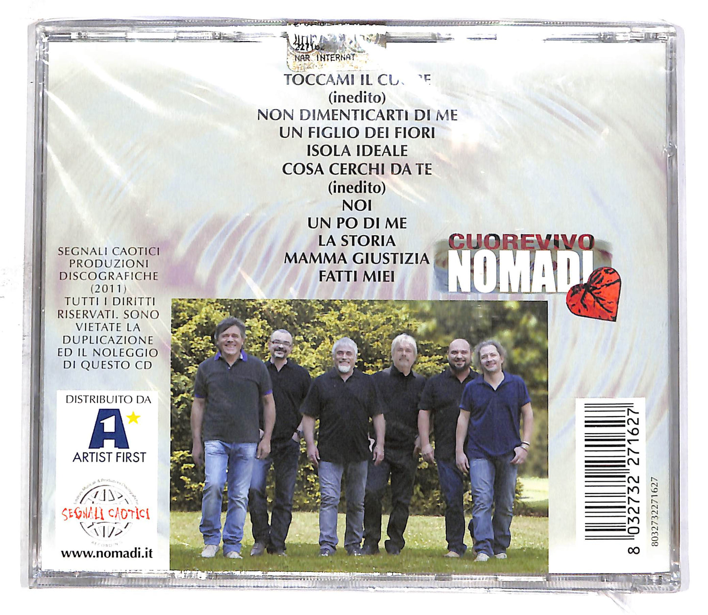 EBOND Nomadi - Cuorevivo CD CD059136