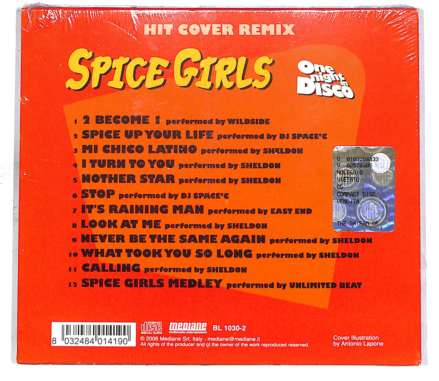 EBOND Various - One Night In Disco - Spice Girls CD CD059141