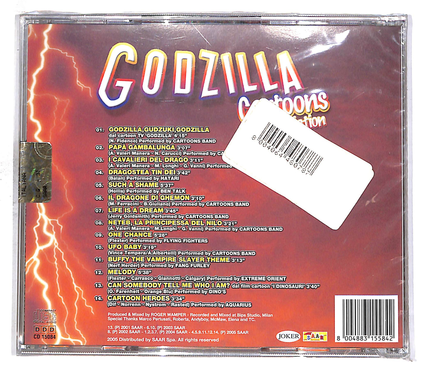 EBOND Various - Godzilla Cartoons - Compilation CD CD059160