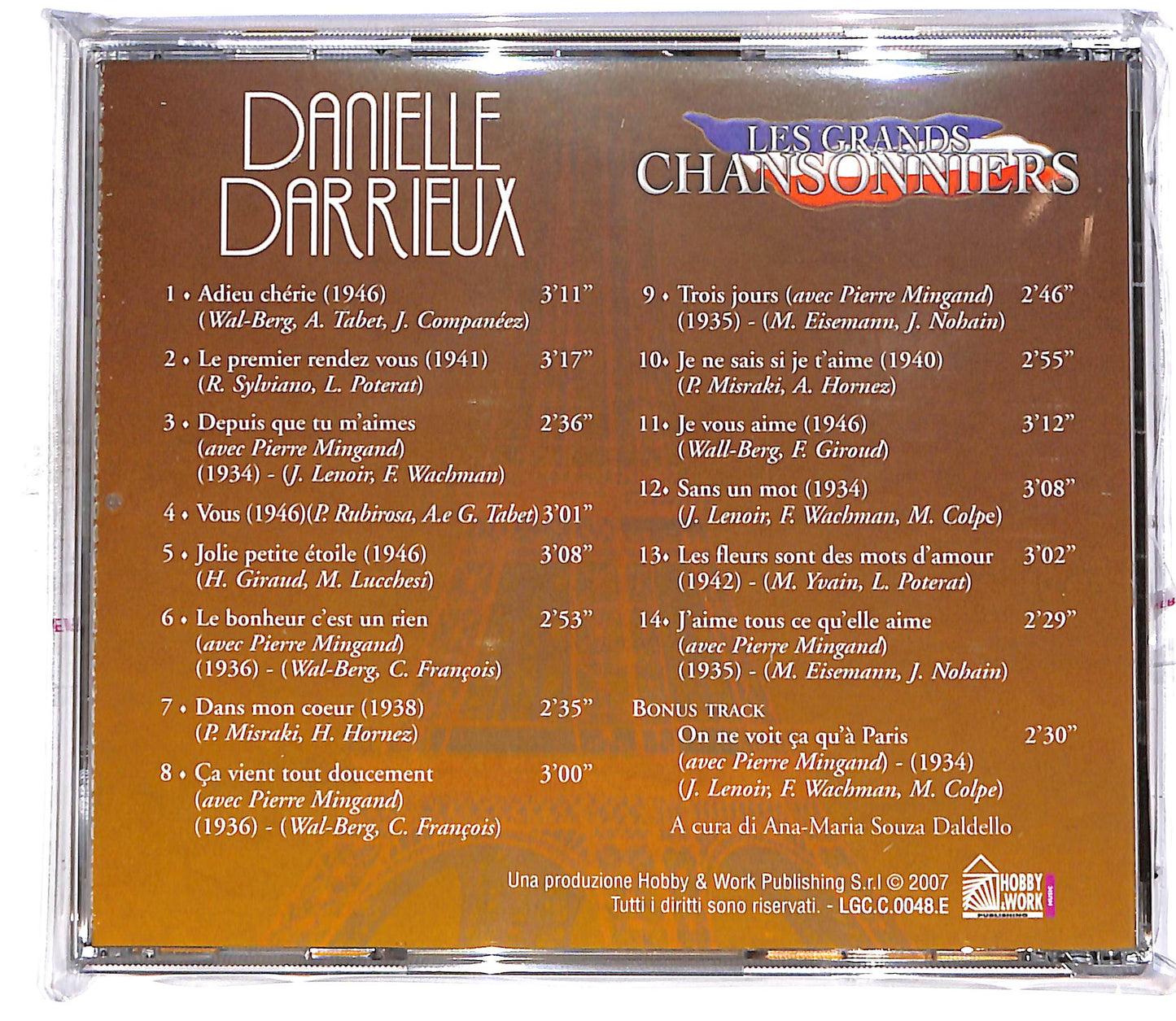 EBOND Daniele Darrieux - Daniele Darrieux EDITORIALE CD CD059214