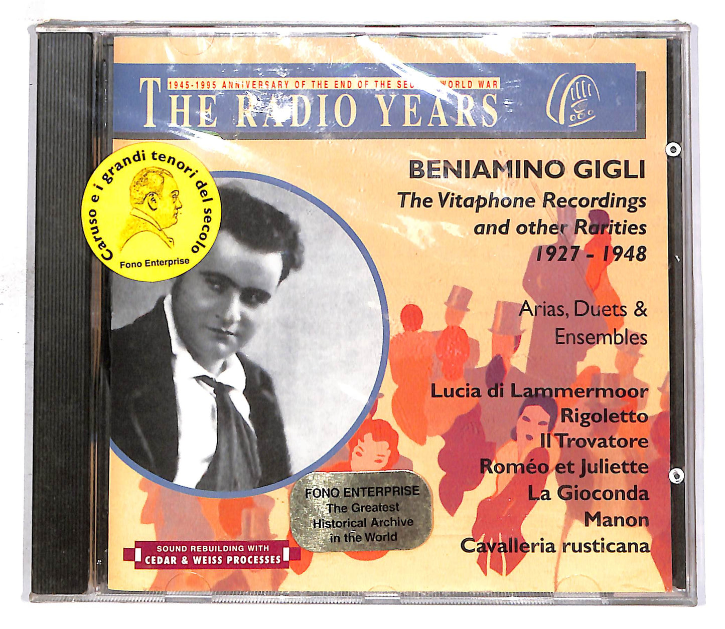 EBOND The Rario Years - Beniamino Gigli CD CD059218