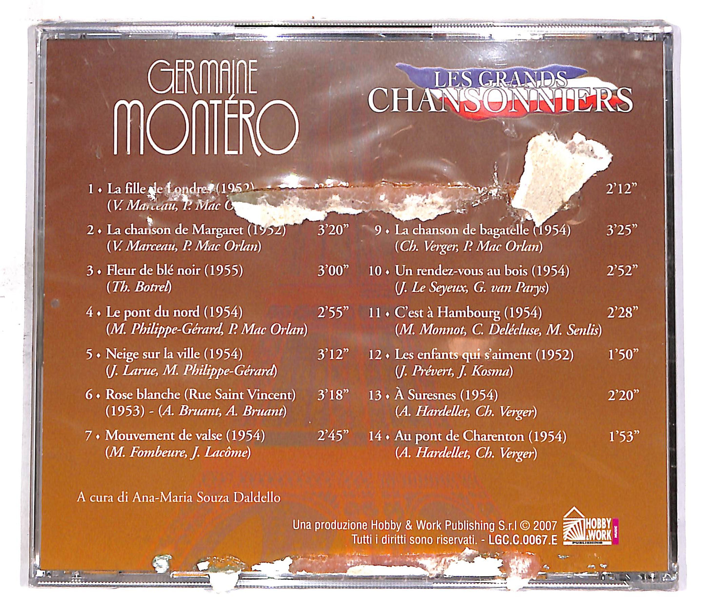 EBOND Germaine Montero - Germaine Montero EDITORIALE CD CD059340