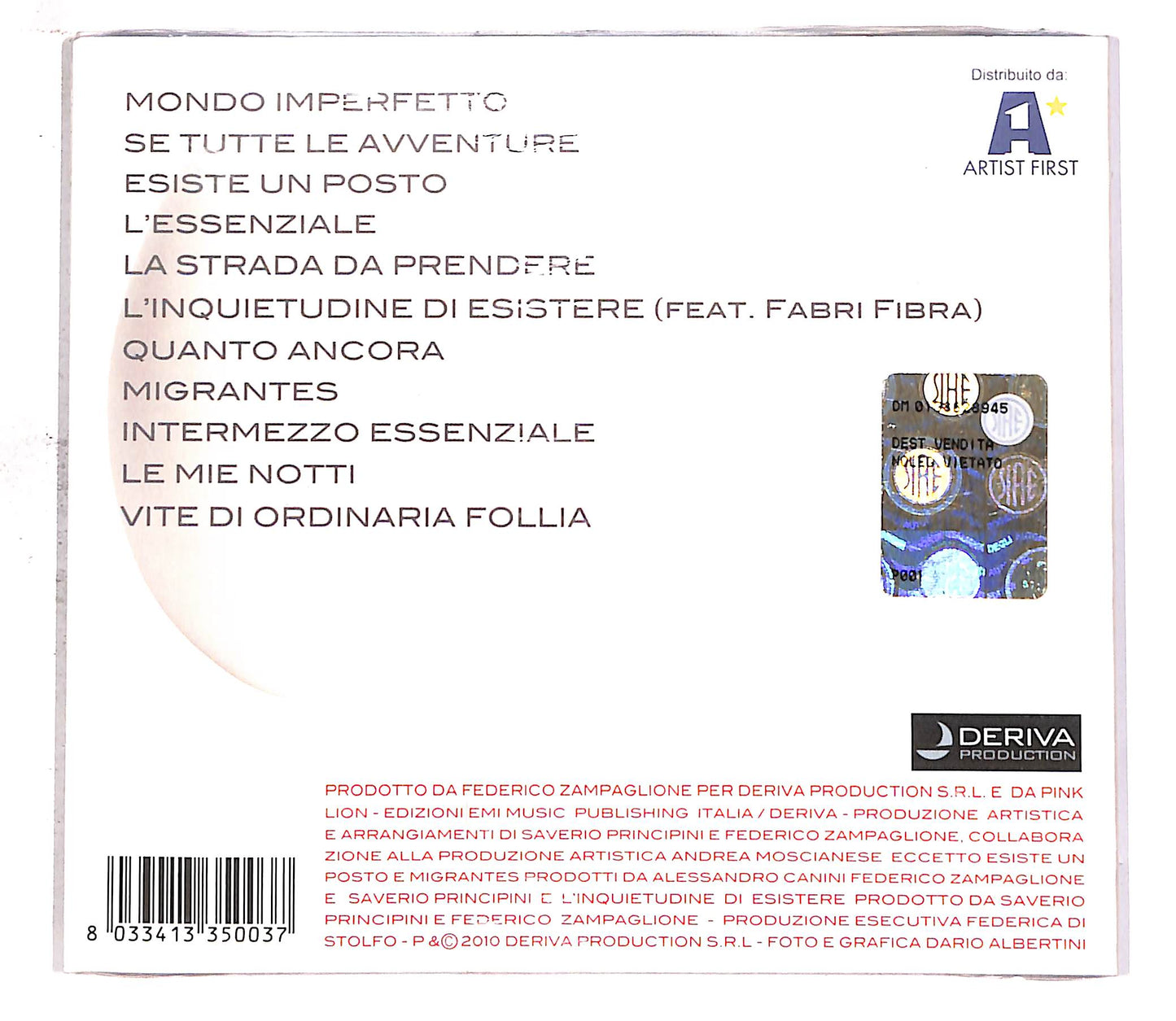 EBOND Tiromancino - L'Essenziale CD CD059448