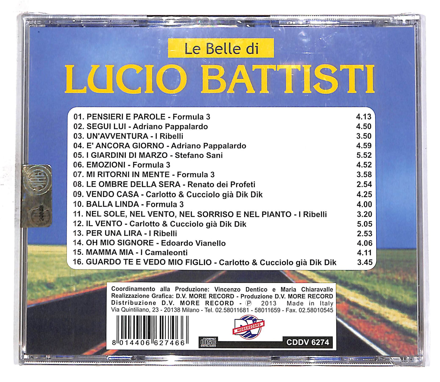 EBOND Le Belle Di Lucio Battisti CD CD059533