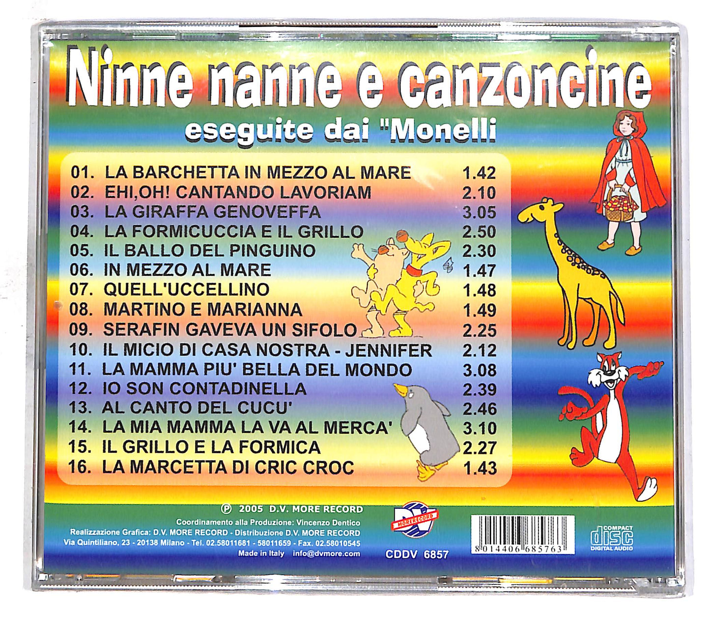 EBOND Various - Ninne Nanne E Canzoncine CD CD059535