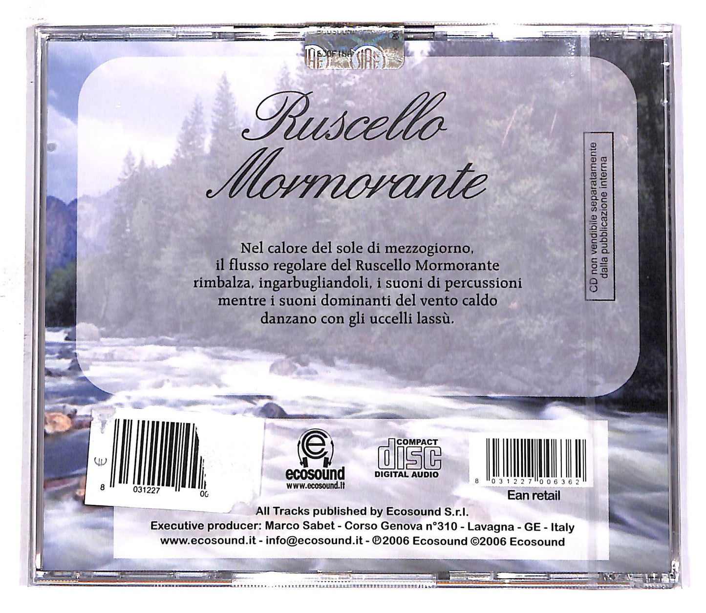 EBOND Various - Ruscello Mormorante CD CD059559