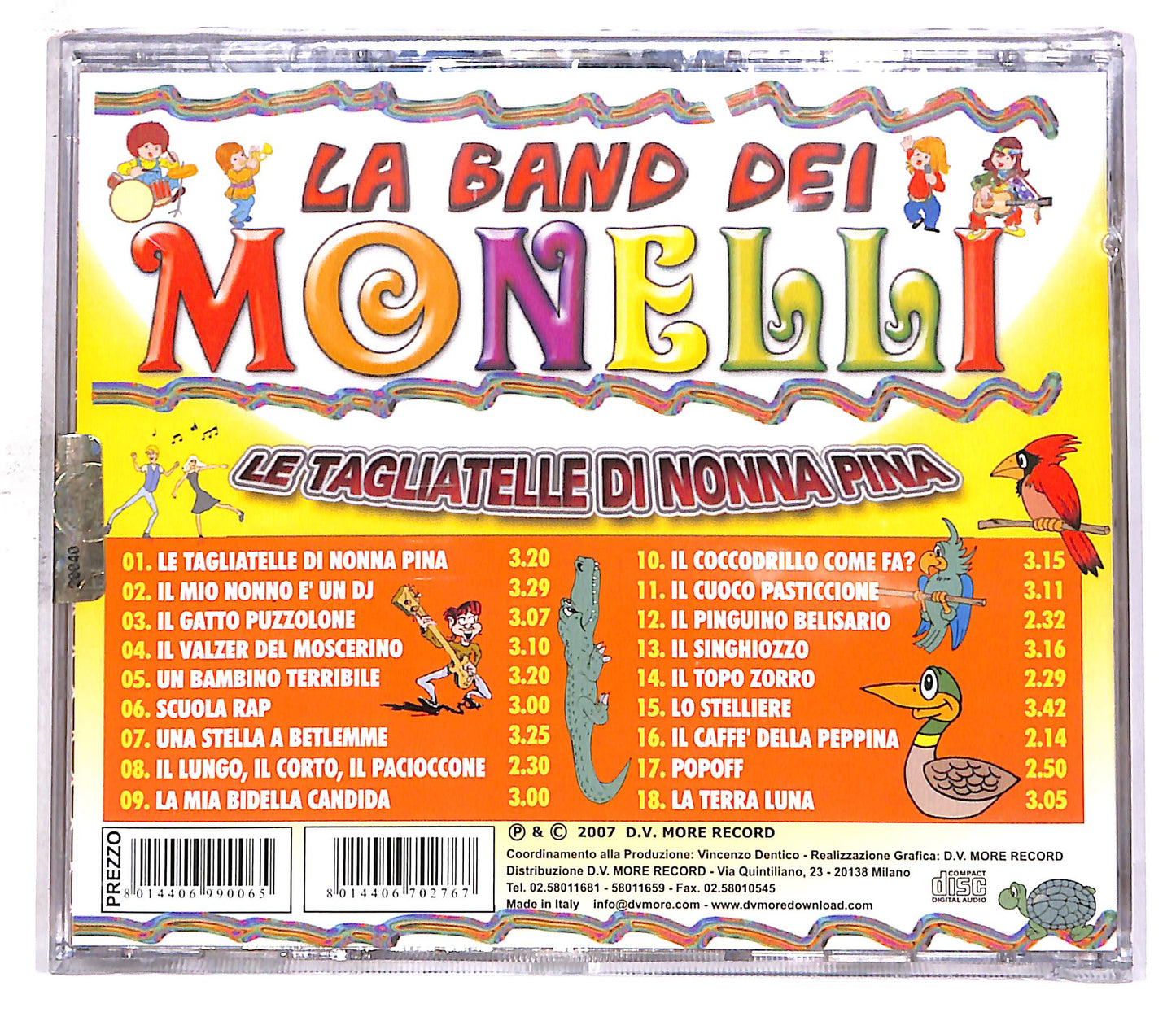 EBOND Various - La Banda Dei Monelli - Le Tagliatelle Di Nonna Pina CD CD059601