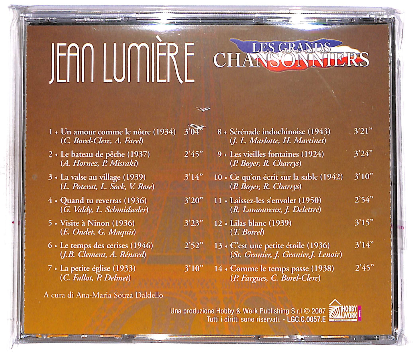 EBOND Jean Lumiere - Jean Lumiere EDITORIALE CD CD059637