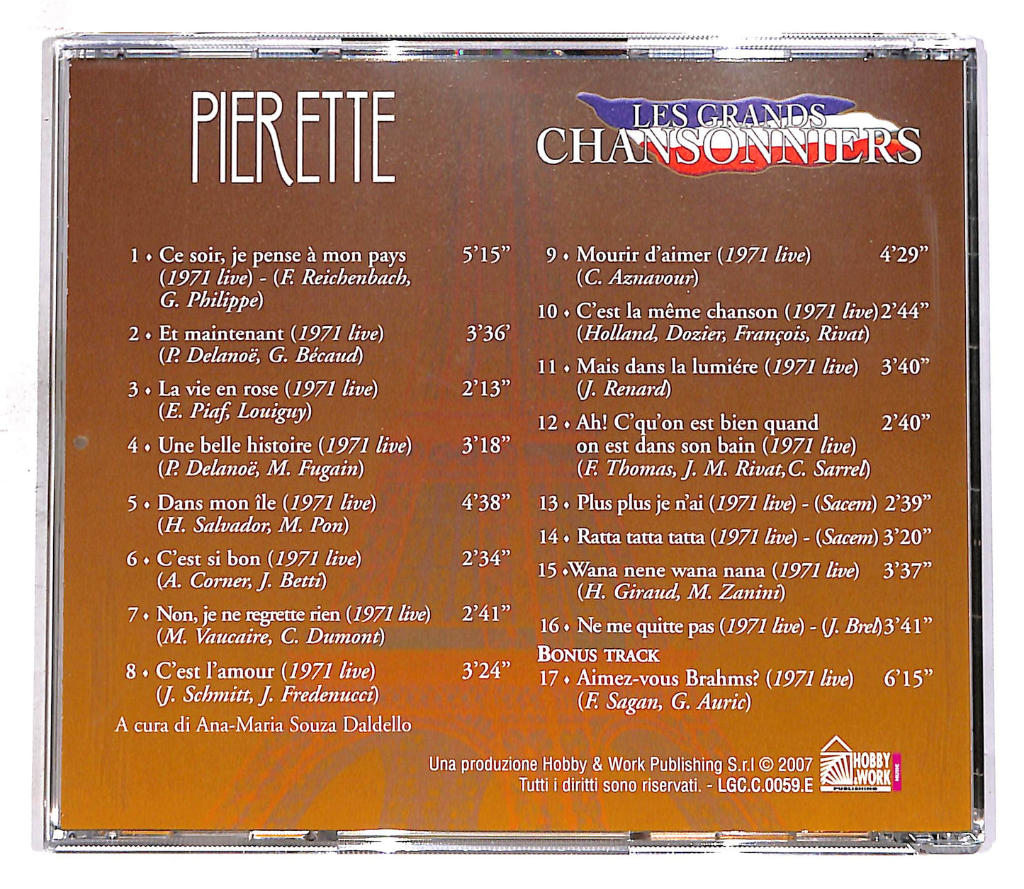 EBOND Pierette - Pierette EDITORIALE CD CD059640