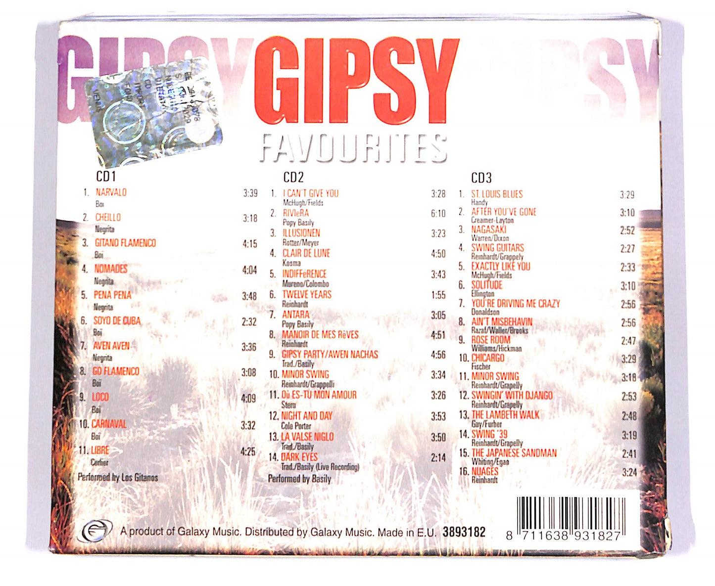 EBOND Various - Gipsy Favourites (3 dischi) CD CD059727