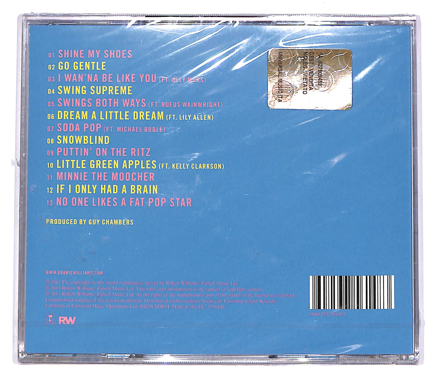 EBOND Robbie Williams - Swings Both Ways CD CD059732