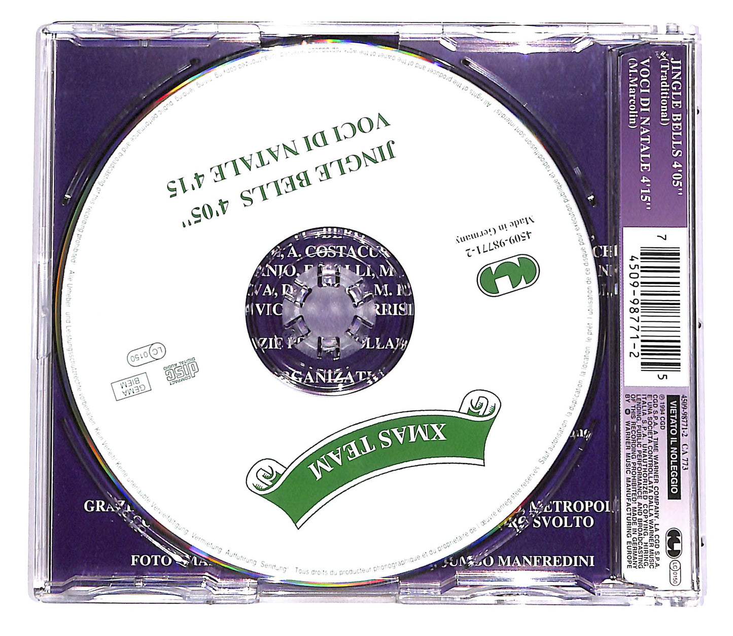 EBOND Xmas Team - Jingle Bells CD CD059739