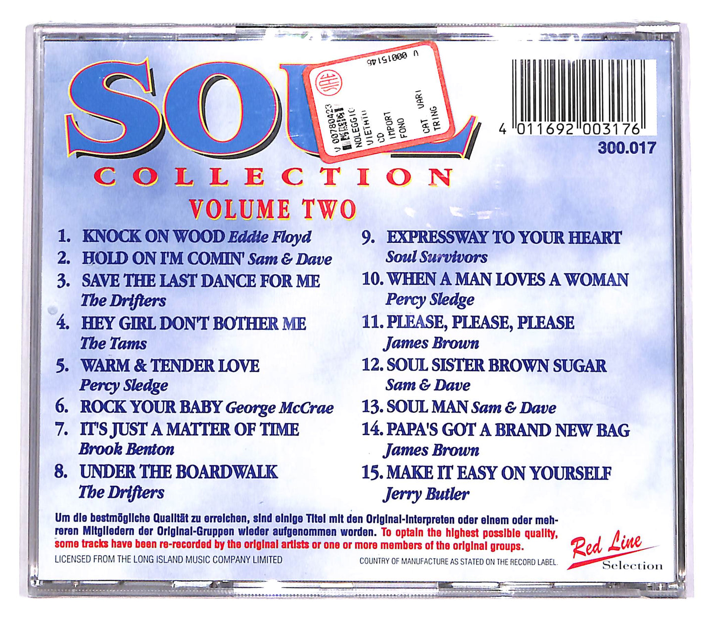 EBOND Various - Soul Collection - Volume One CD CD059740