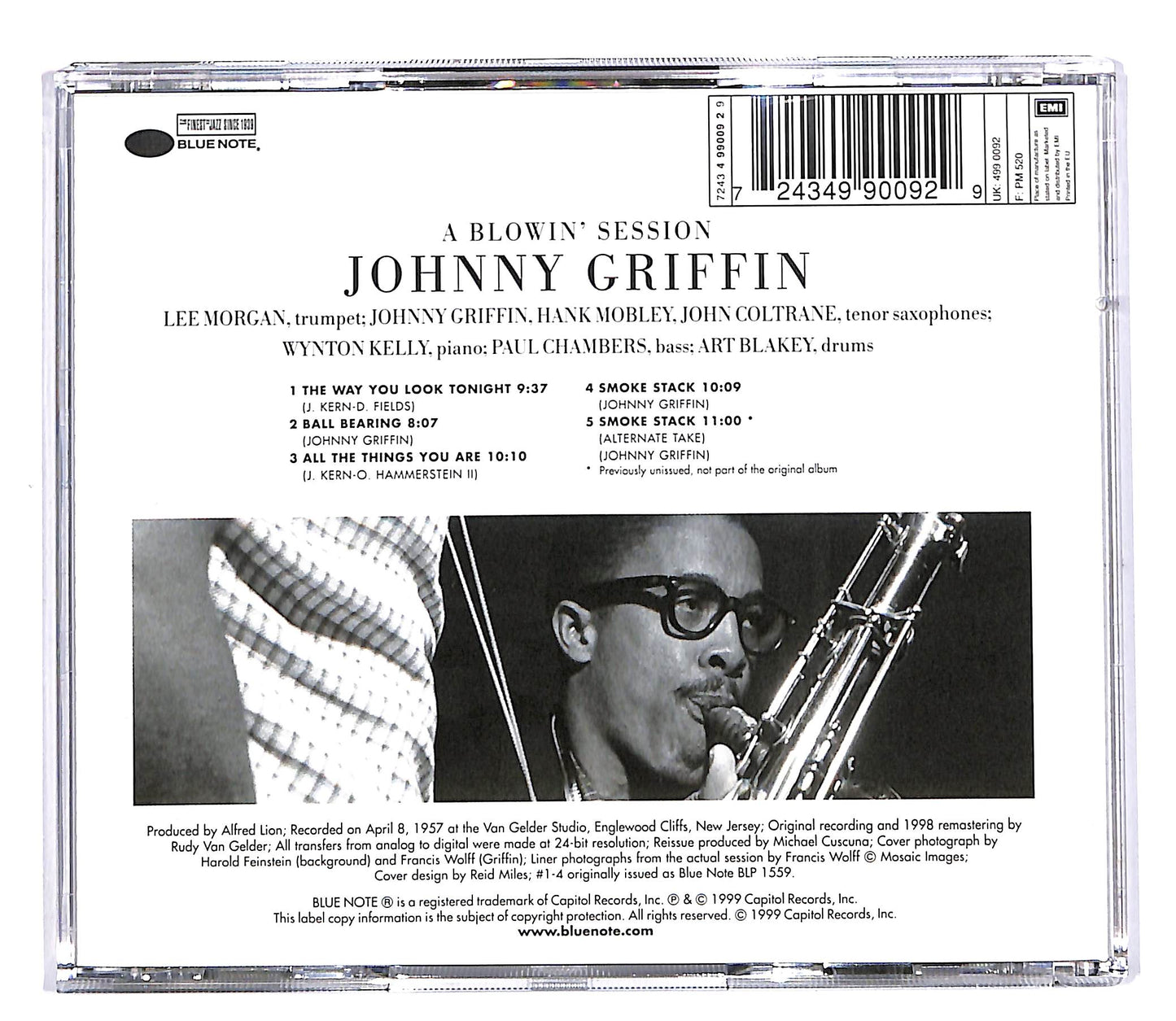 EBOND Johnny Griffin - A Blowin' Session CD CD059803