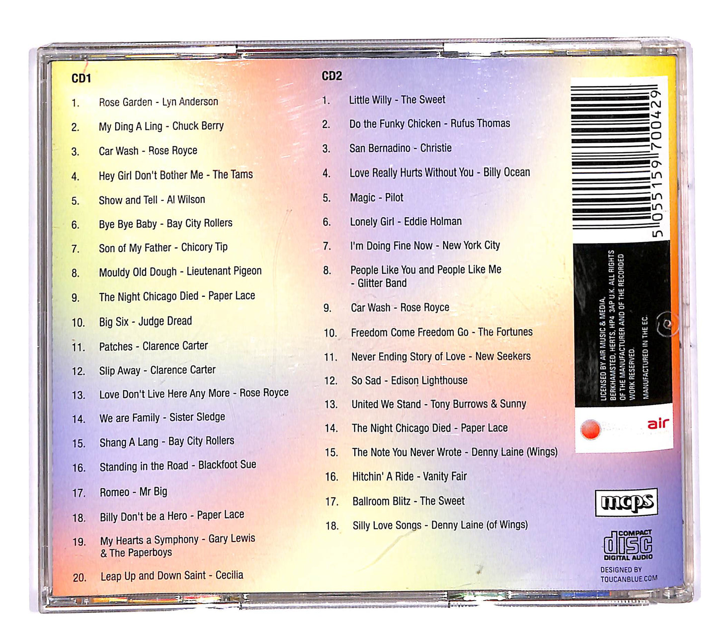 EBOND Various - Hits Of The 70's CD CD059828