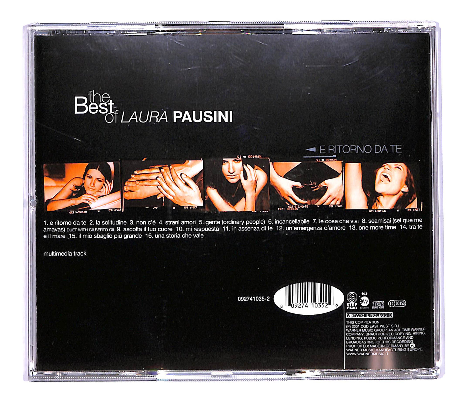 EBOND Laura Pausini - The Best Of Laura Pausini - E Ritorno Da Te CD CD060112