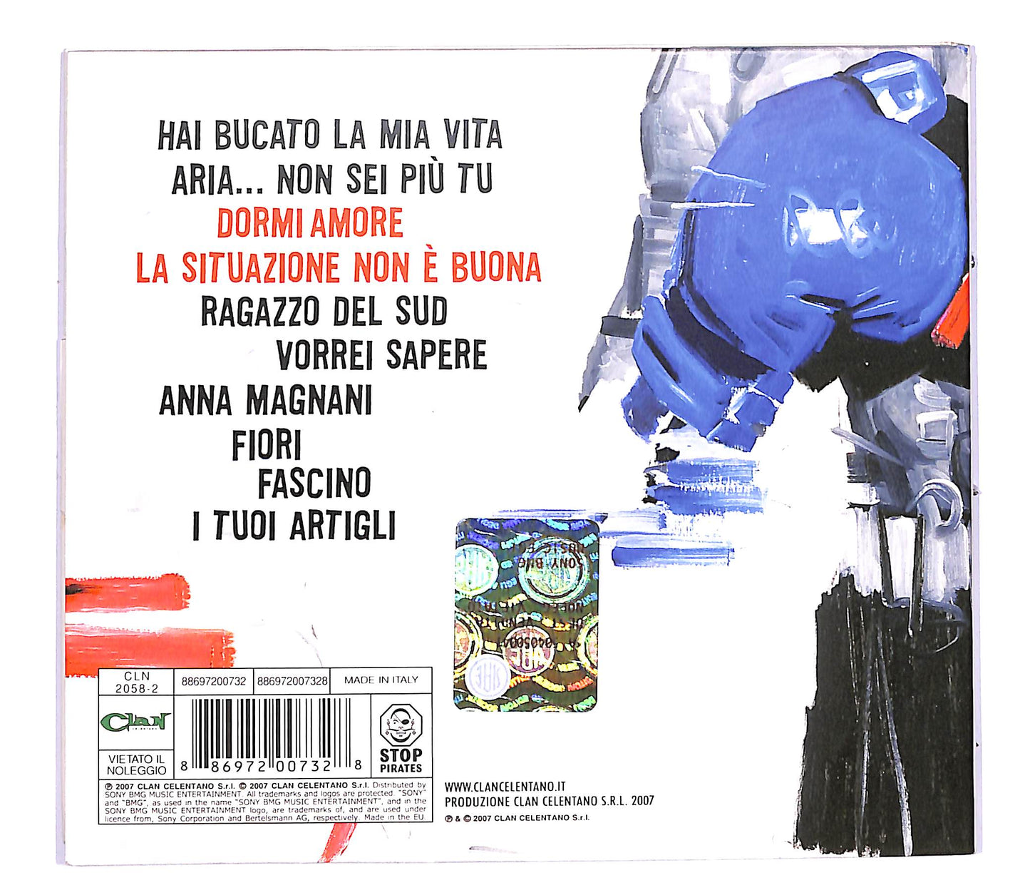EBOND Celentano - Dormi Amore (La Situazione Non E Buona) CD CD060115