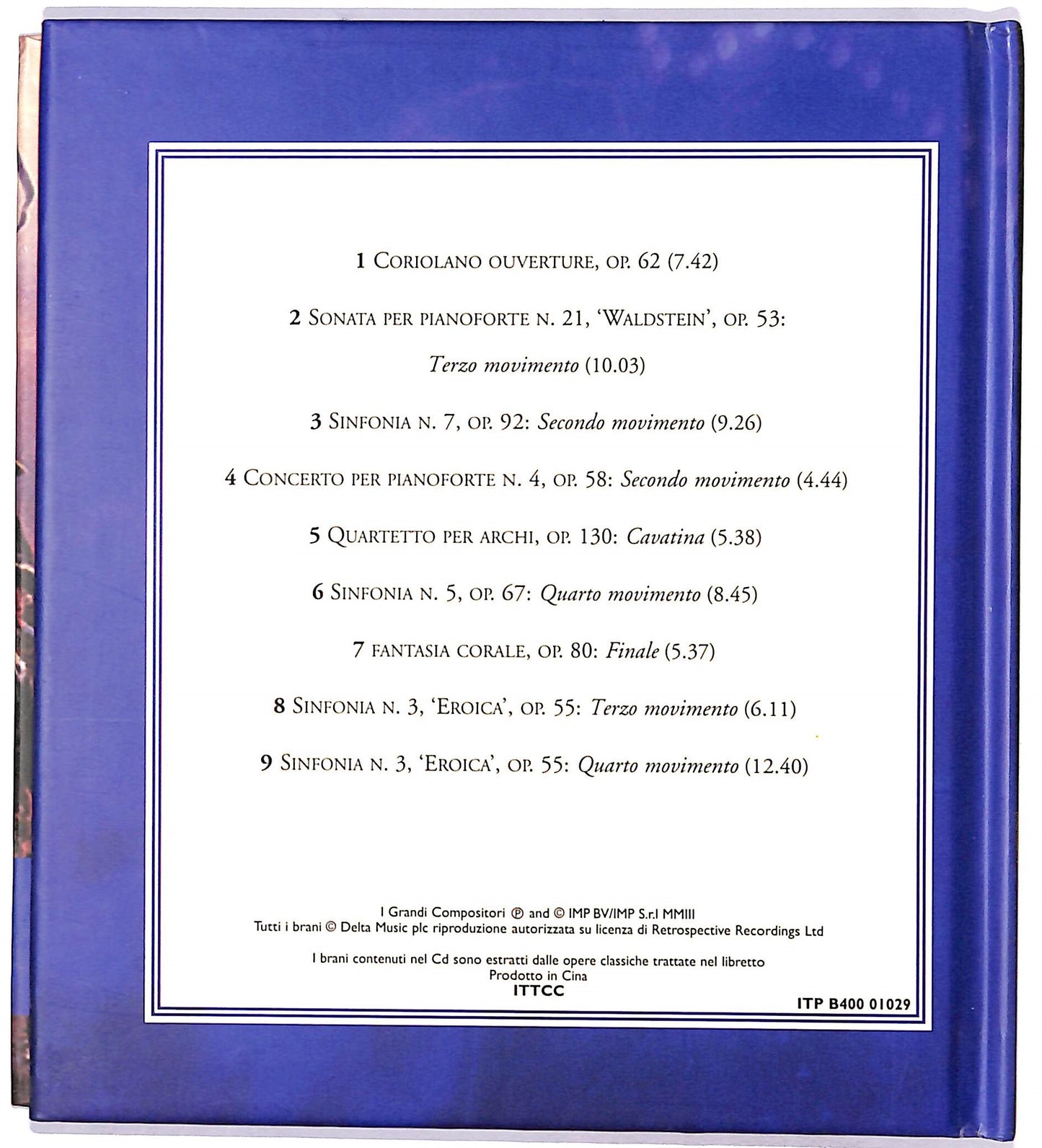 EBOND Beethoven - Un Genio Rivoluzionario vol.3 EDITORIALE CD CD060174