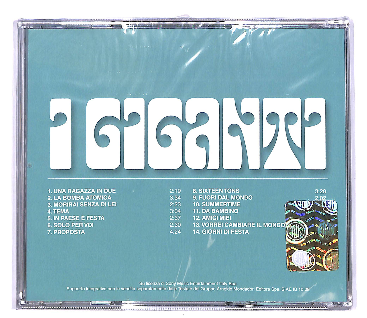 EBOND I Giganti - I Giganti EDITORIALE CD CD060251