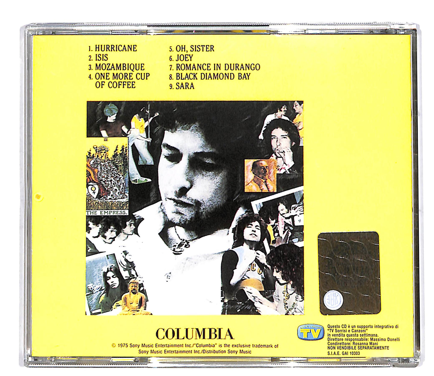 EBOND Bob Dylan - Desire EDITORIALE CD CD060327